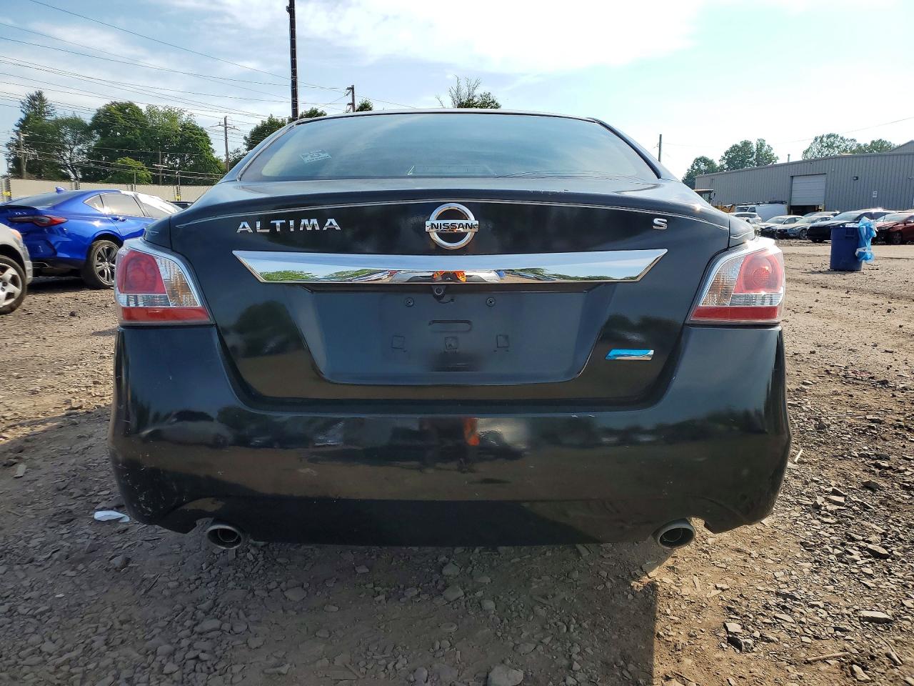 2014 Nissan Altima 2.5 S Черный vin: 1N4AL3AP5EN373463