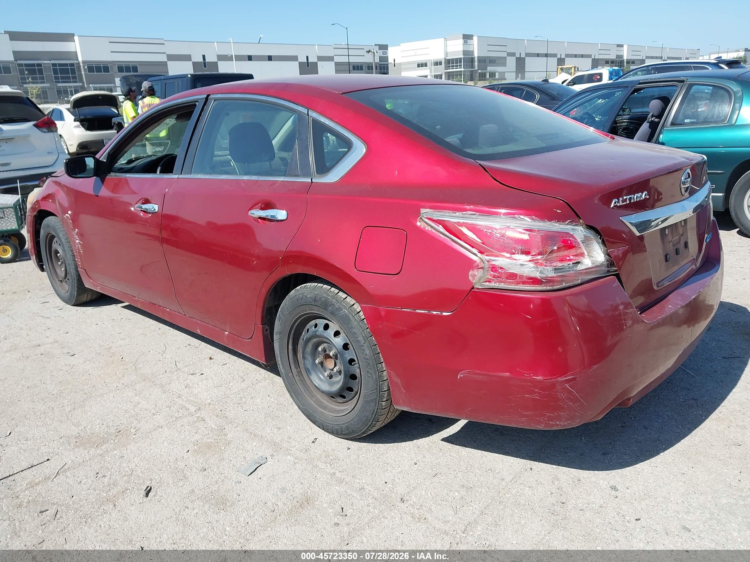 2014 Nissan Altima 2.5/2.5 S/2.5 Sl/2.5 Sv Red vin: 1N4AL3AP5EN379103