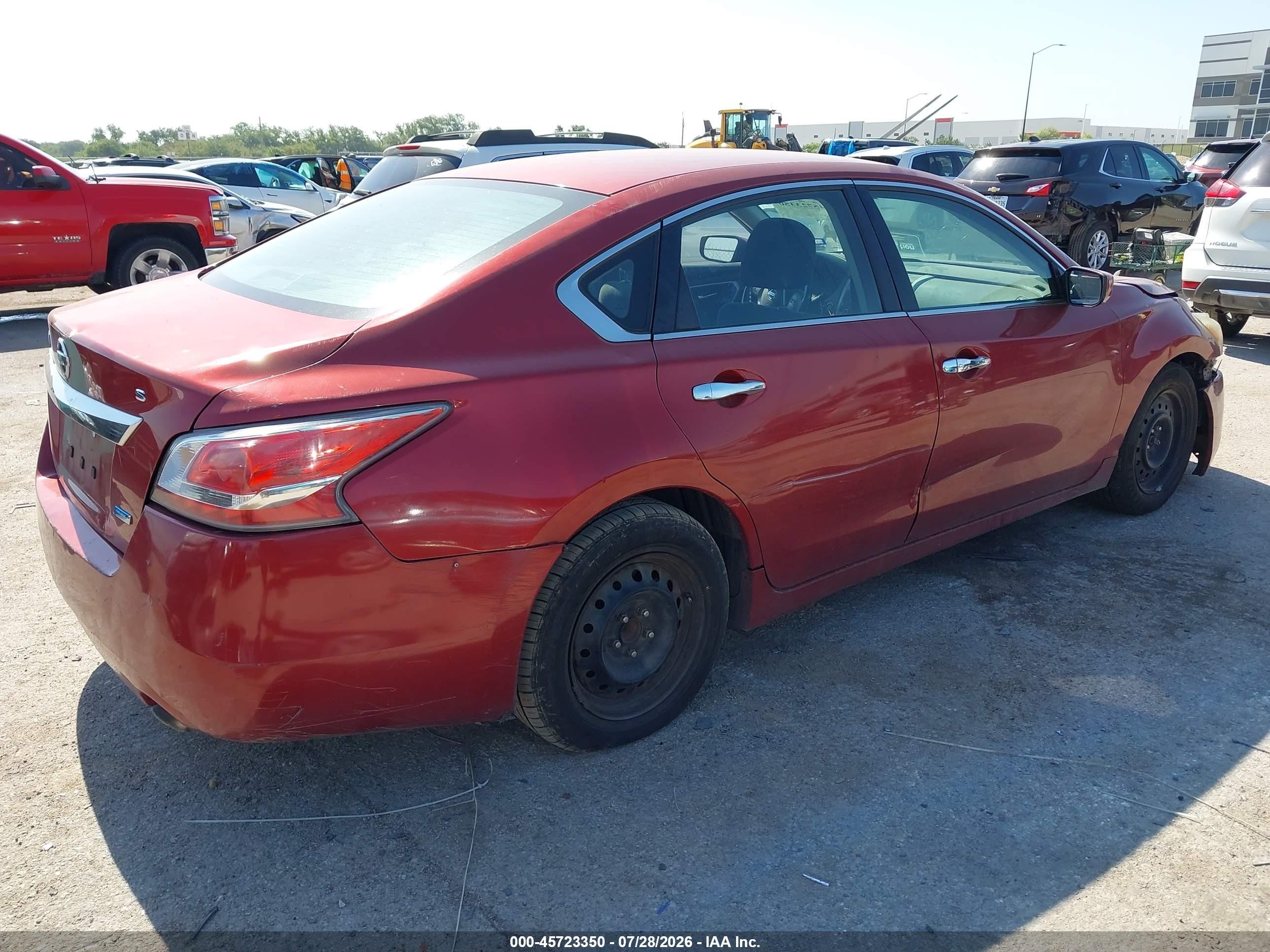 2014 Nissan Altima 2.5/2.5 S/2.5 Sl/2.5 Sv Red vin: 1N4AL3AP5EN379103