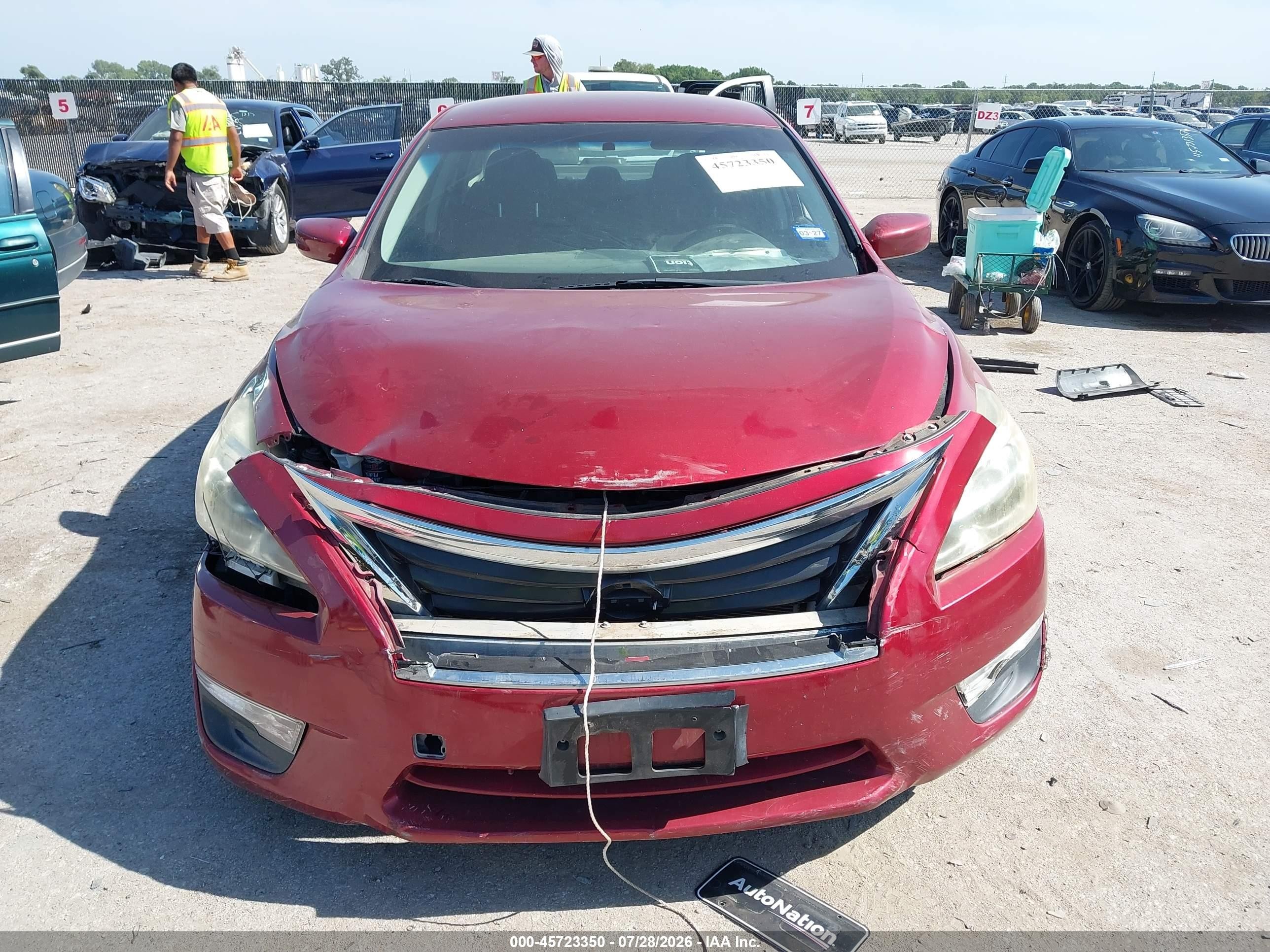 2014 Nissan Altima 2.5/2.5 S/2.5 Sl/2.5 Sv Red vin: 1N4AL3AP5EN379103