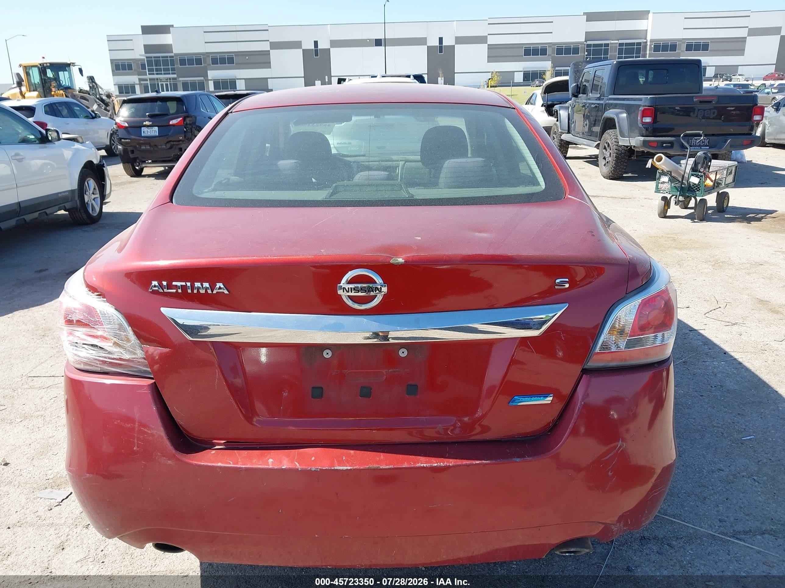 2014 Nissan Altima 2.5/2.5 S/2.5 Sl/2.5 Sv Red vin: 1N4AL3AP5EN379103