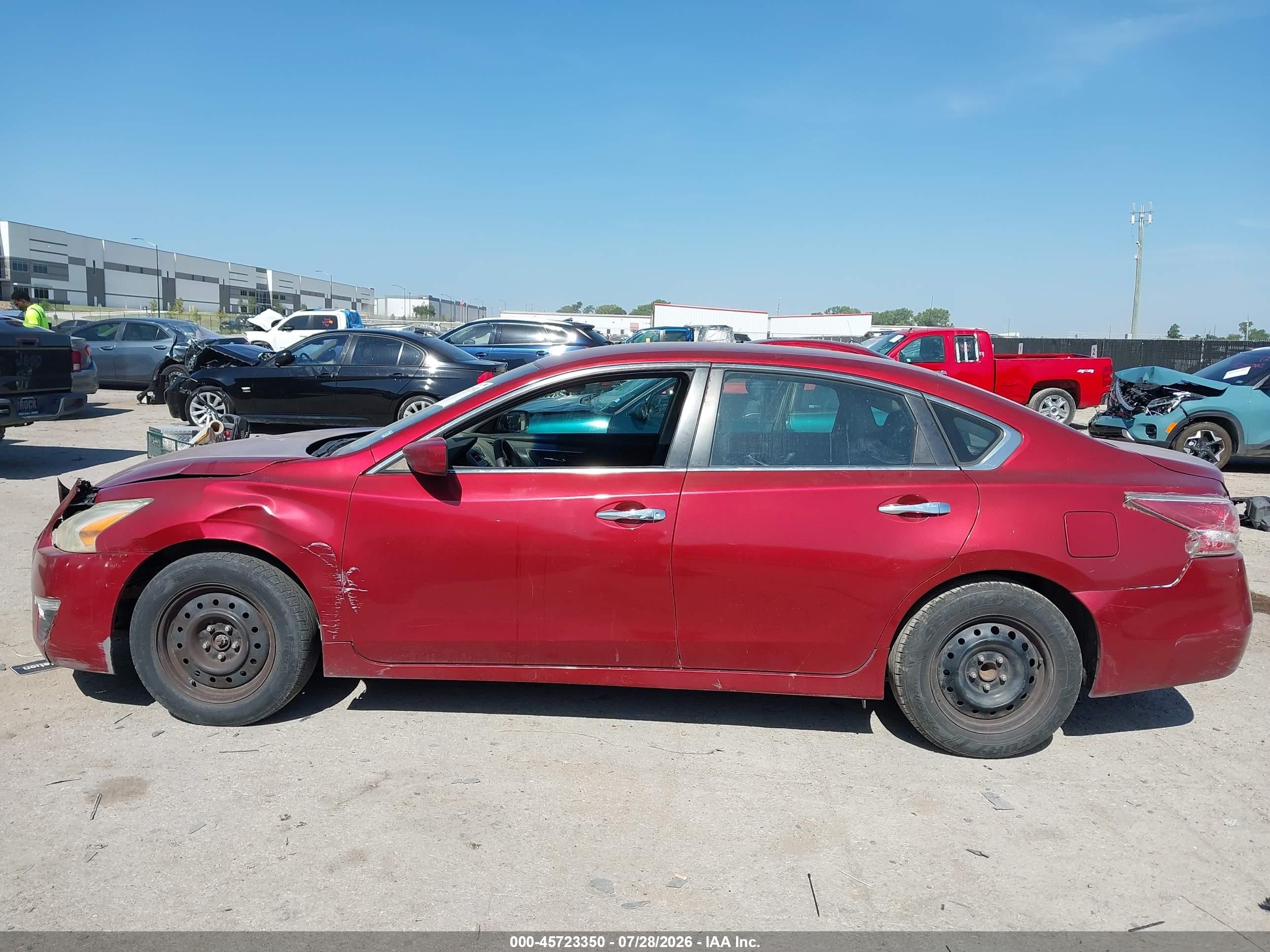 2014 Nissan Altima 2.5/2.5 S/2.5 Sl/2.5 Sv Red vin: 1N4AL3AP5EN379103