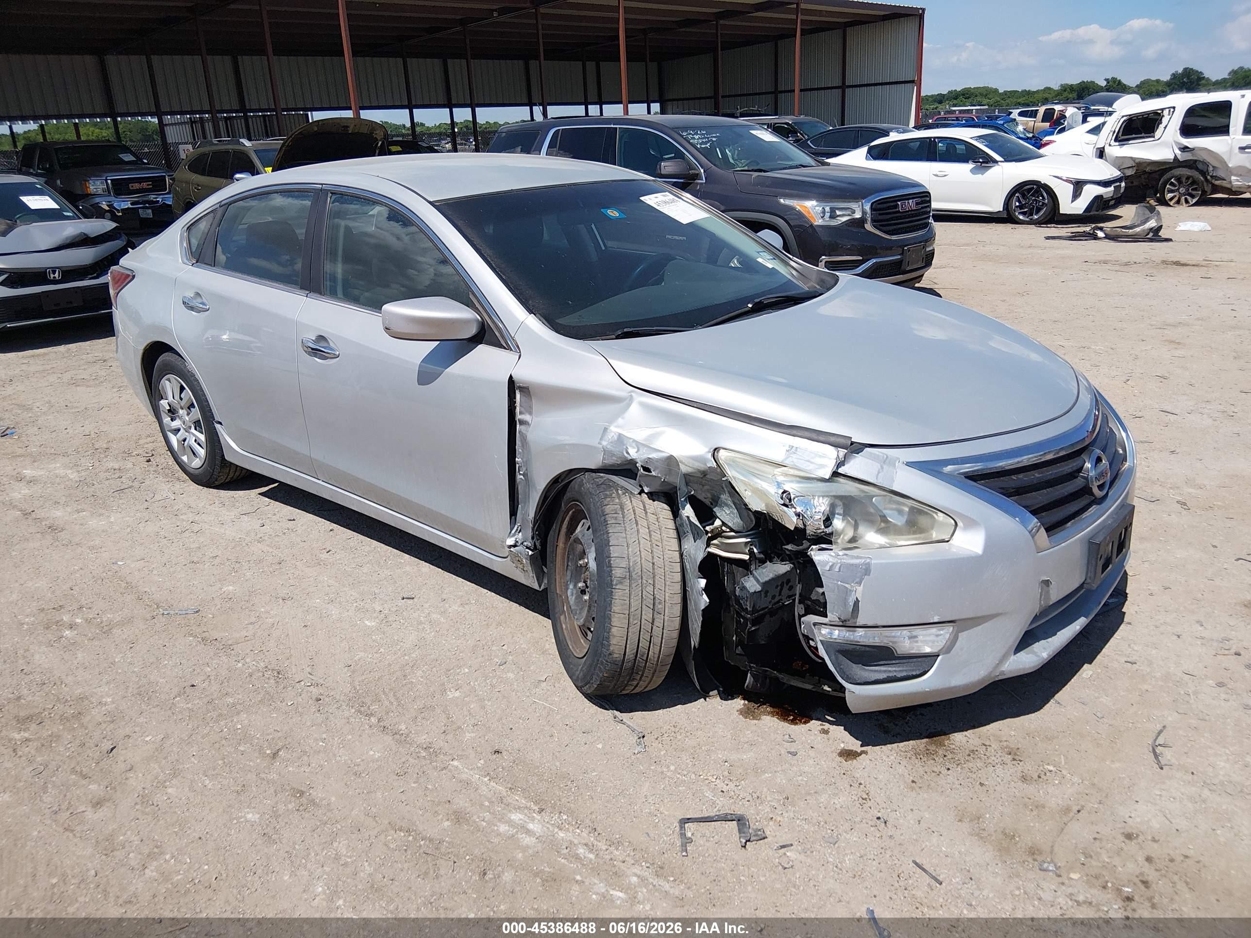 2014 Nissan Altima 2.5/2.5 S/2.5 Sl/2.5 Sv Silver vin: 1N4AL3AP5EN380302
