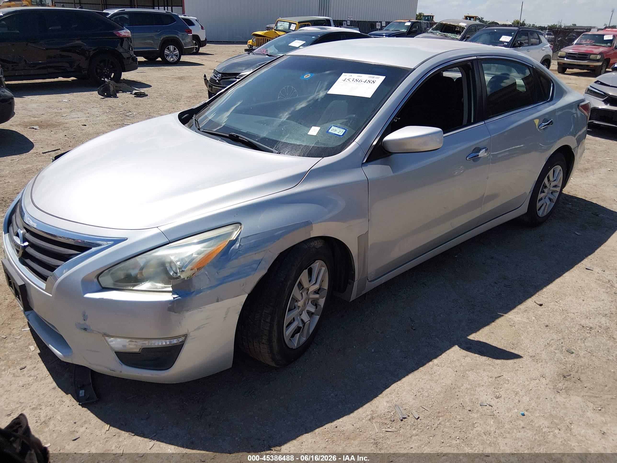 2014 Nissan Altima 2.5/2.5 S/2.5 Sl/2.5 Sv Silver vin: 1N4AL3AP5EN380302