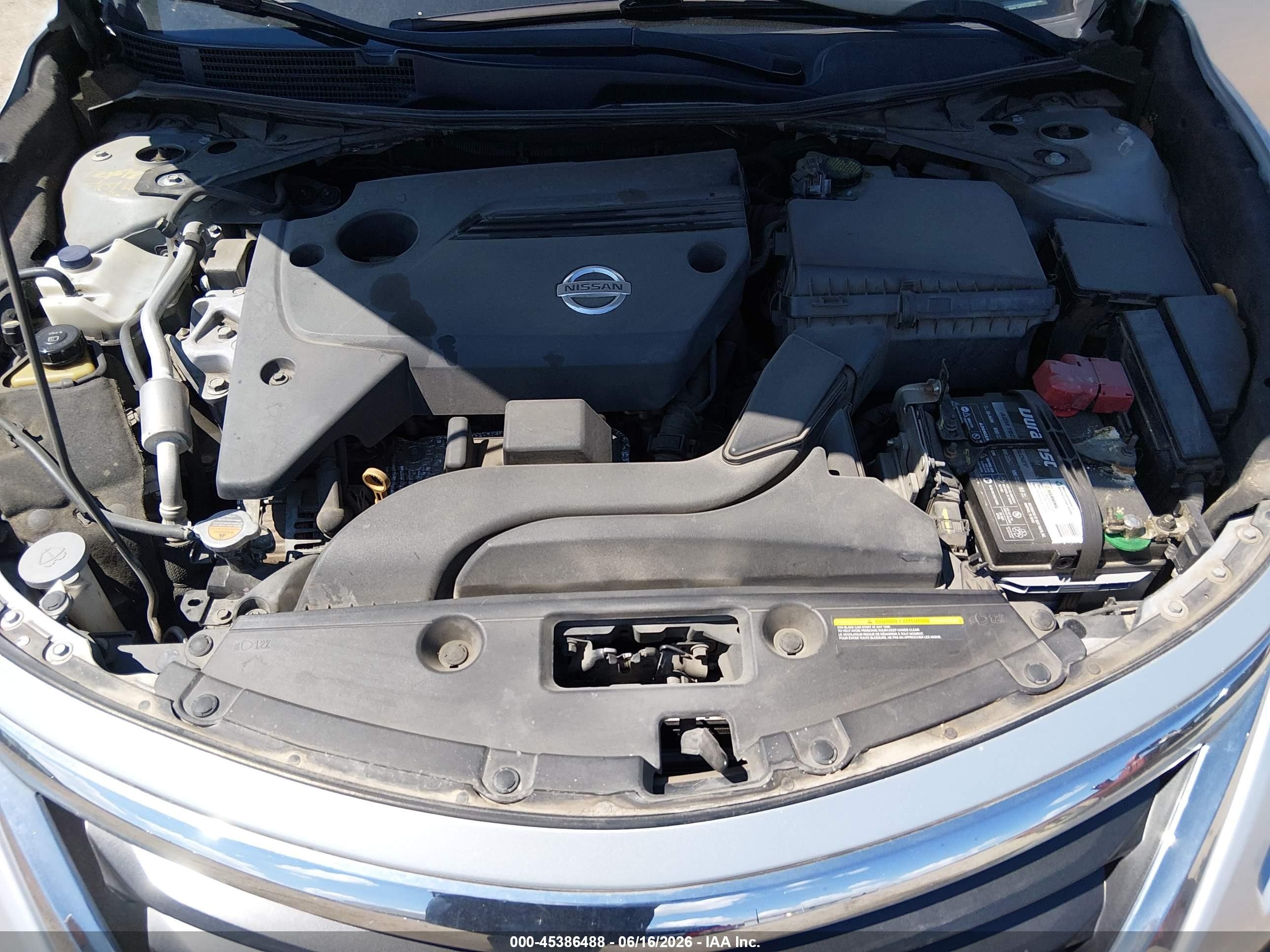2014 Nissan Altima 2.5/2.5 S/2.5 Sl/2.5 Sv Silver vin: 1N4AL3AP5EN380302