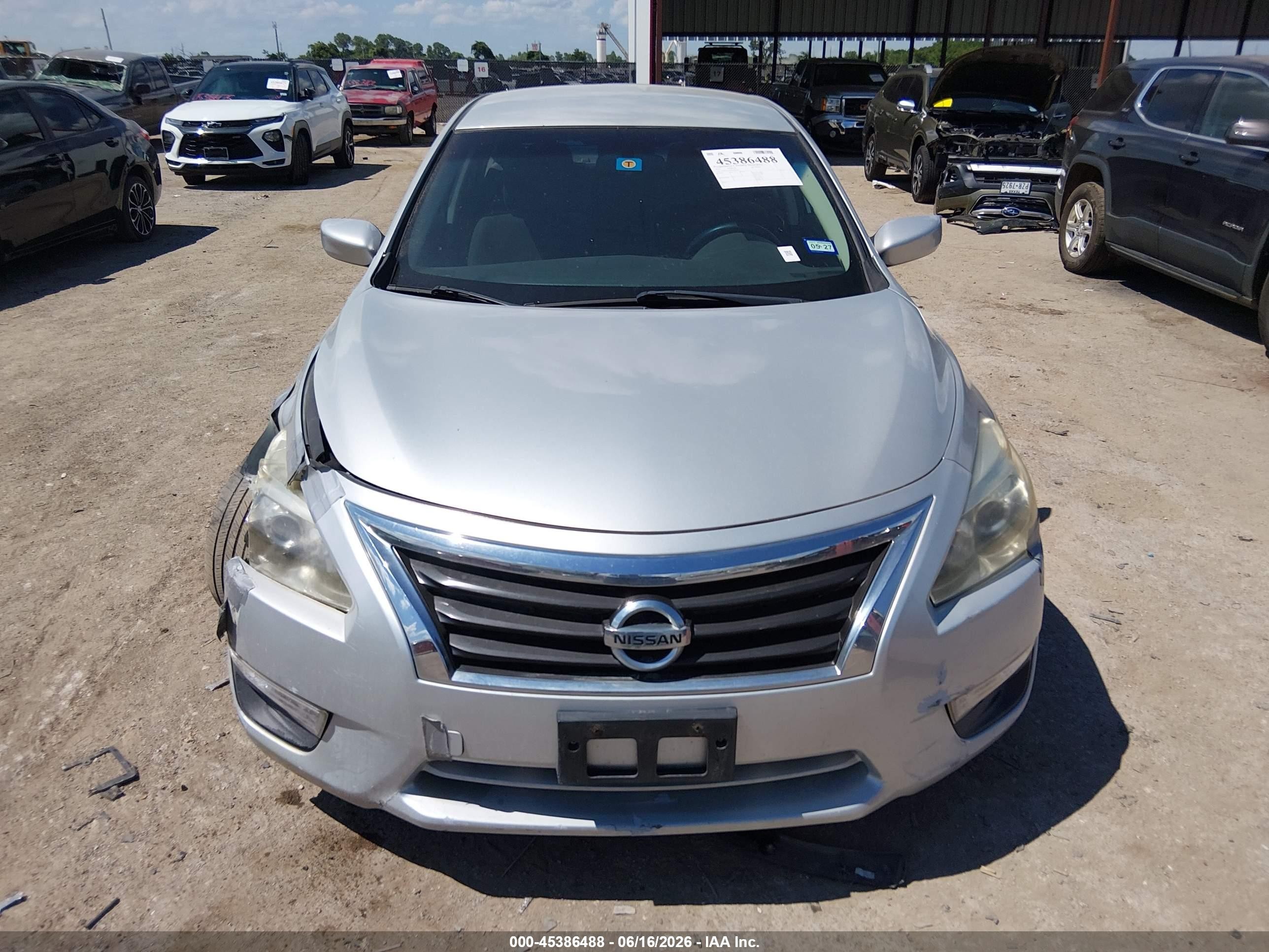 2014 Nissan Altima 2.5/2.5 S/2.5 Sl/2.5 Sv Silver vin: 1N4AL3AP5EN380302