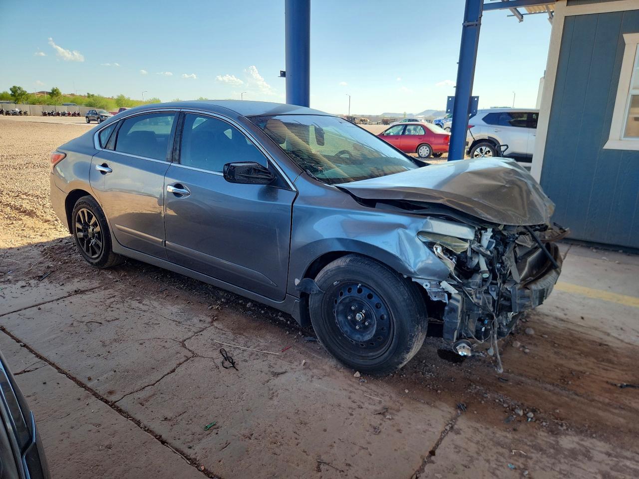 2014 Nissan Altima 2.5 S Gray vin: 1N4AL3AP5EN380686