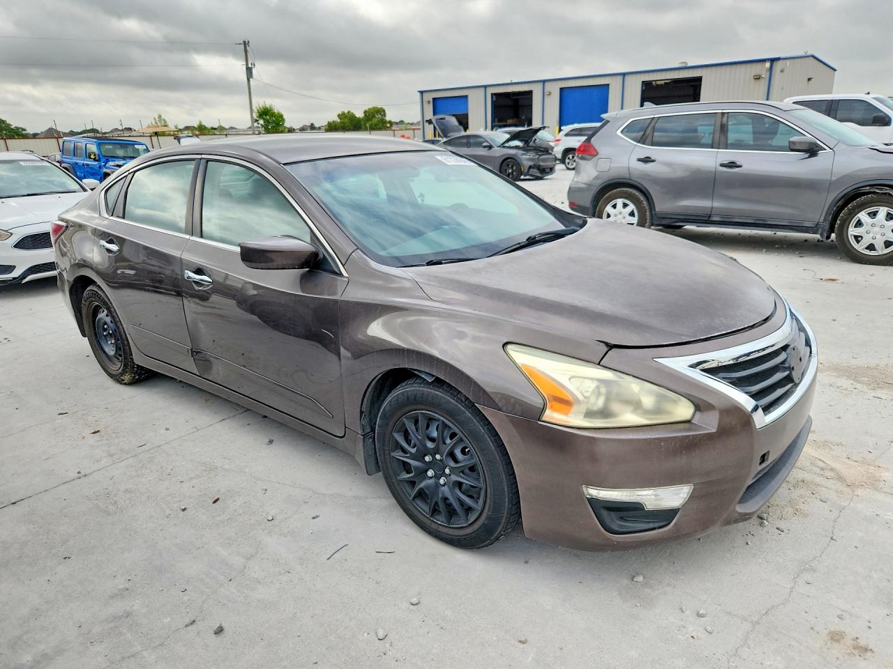 2014 Nissan Altima 2.5 S Коричневый vin: 1N4AL3AP5EN383328