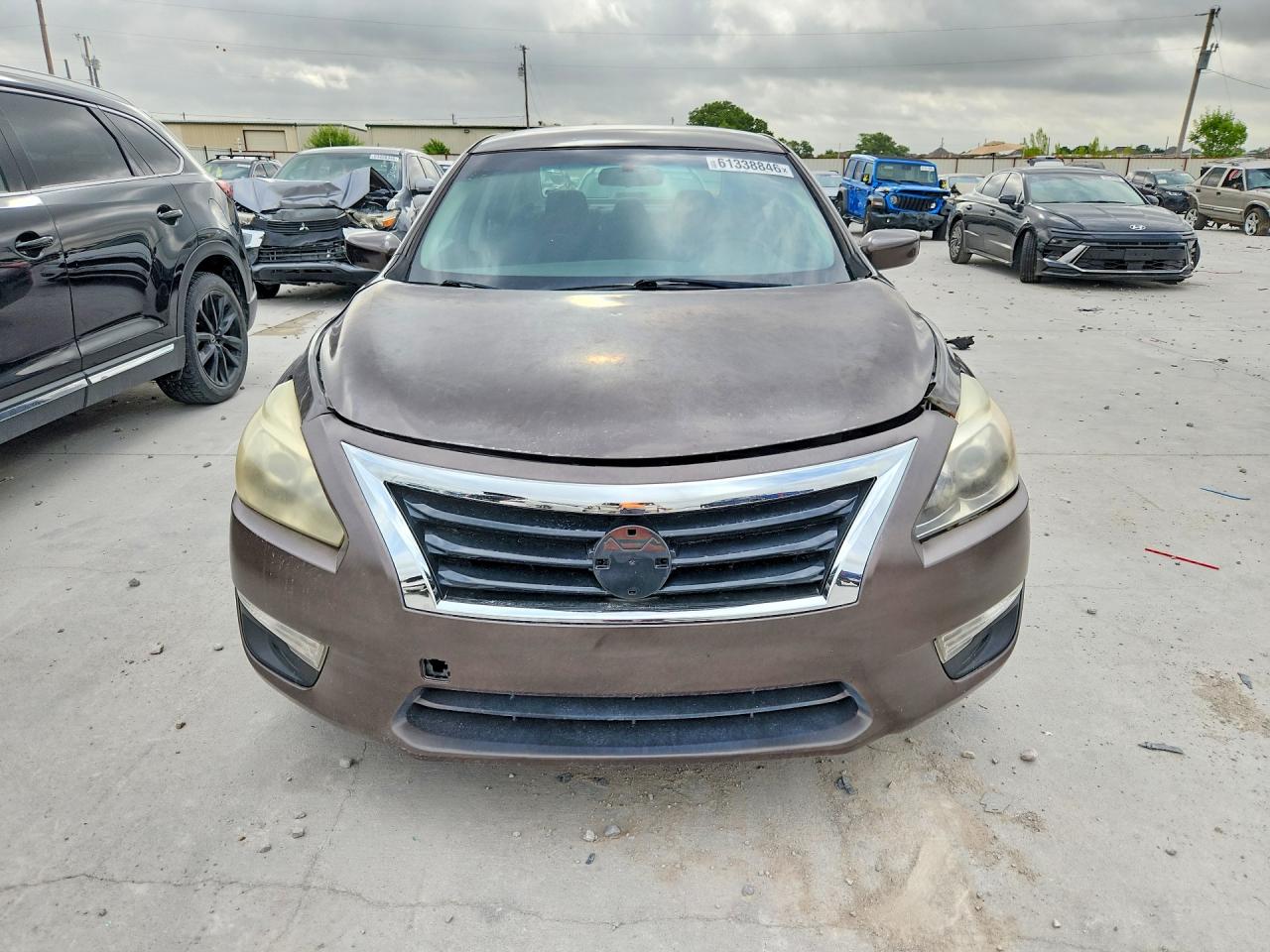 2014 Nissan Altima 2.5 S Коричневый vin: 1N4AL3AP5EN383328