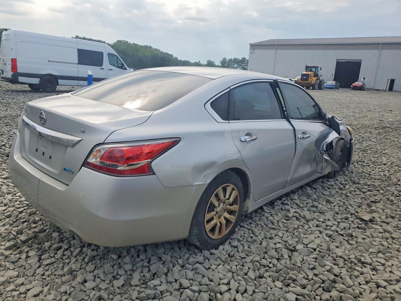 2014 Nissan Altima 2.5 S Silver vin: 1N4AL3AP5EN383460