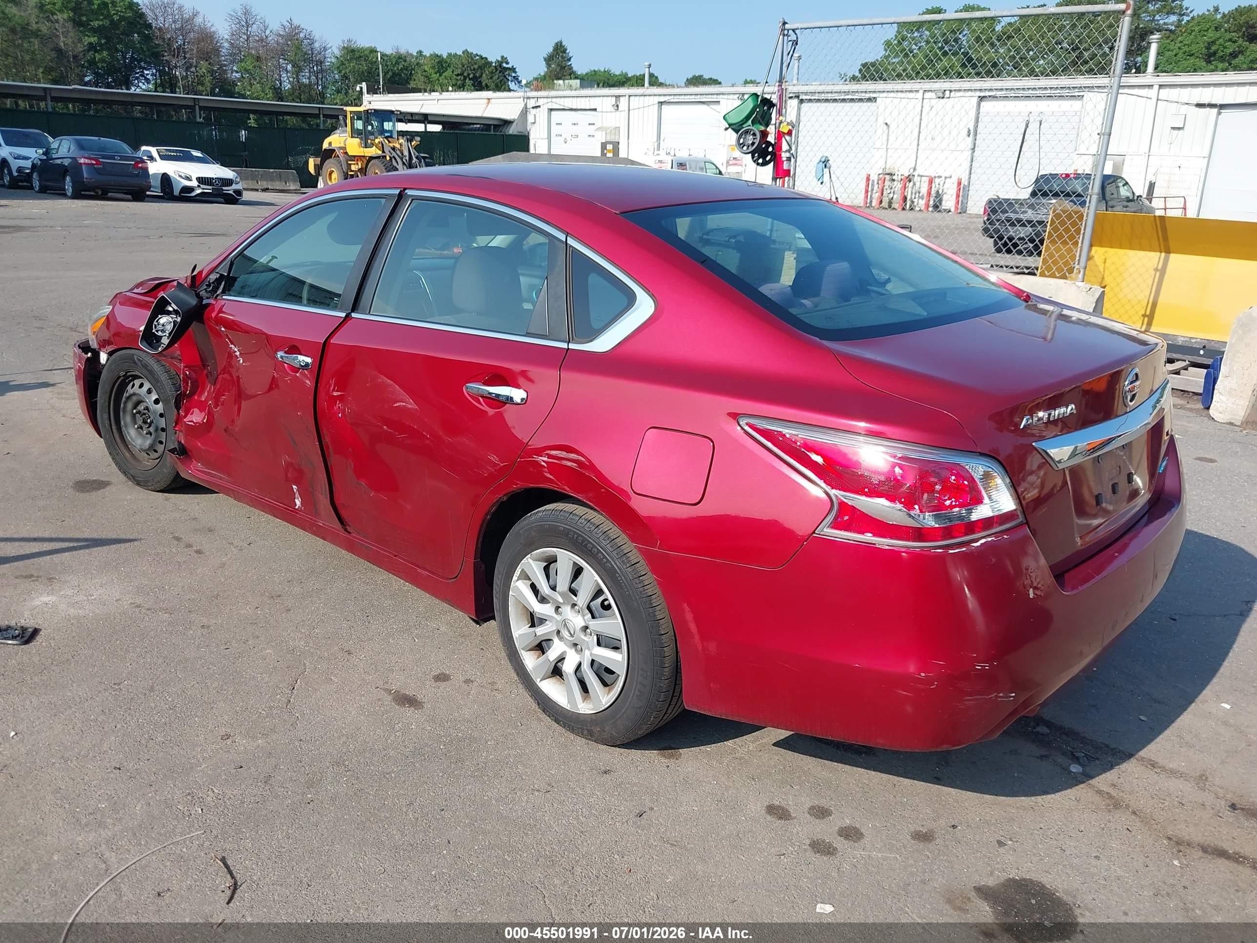 2014 Nissan Altima 2.5/2.5 S/2.5 Sl/2.5 Sv Red vin: 1N4AL3AP5EN384091