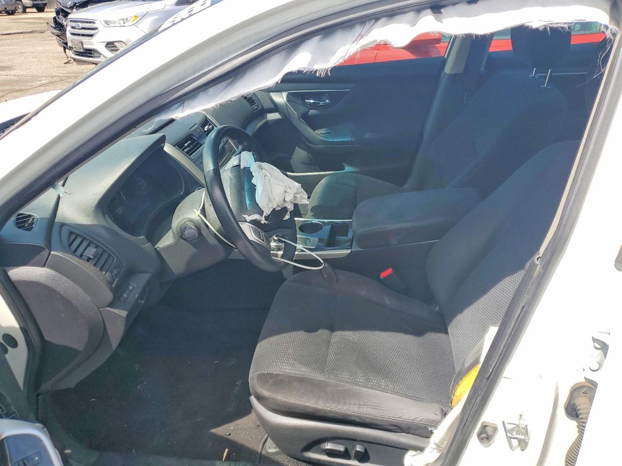 2014 Nissan Altima 2.5 S White vin: 1N4AL3AP5EN389937