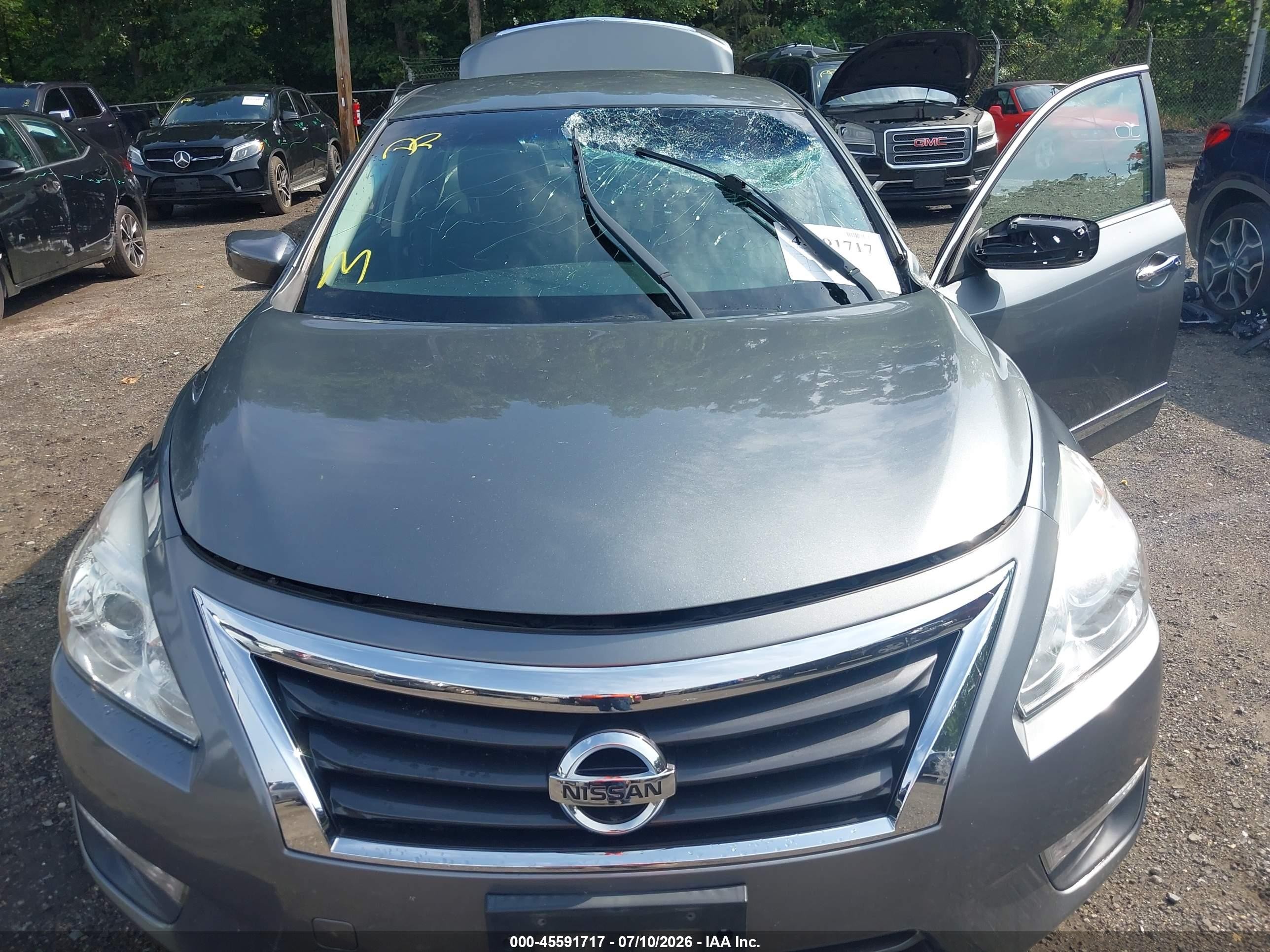 2014 Nissan Altima 2.5 S Серый vin: 1N4AL3AP5EN390442