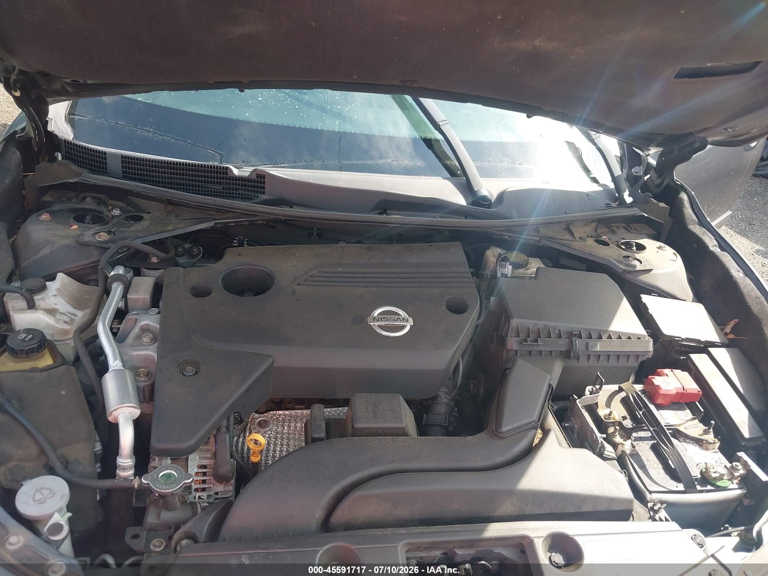 2014 Nissan Altima 2.5 S Серый vin: 1N4AL3AP5EN390442