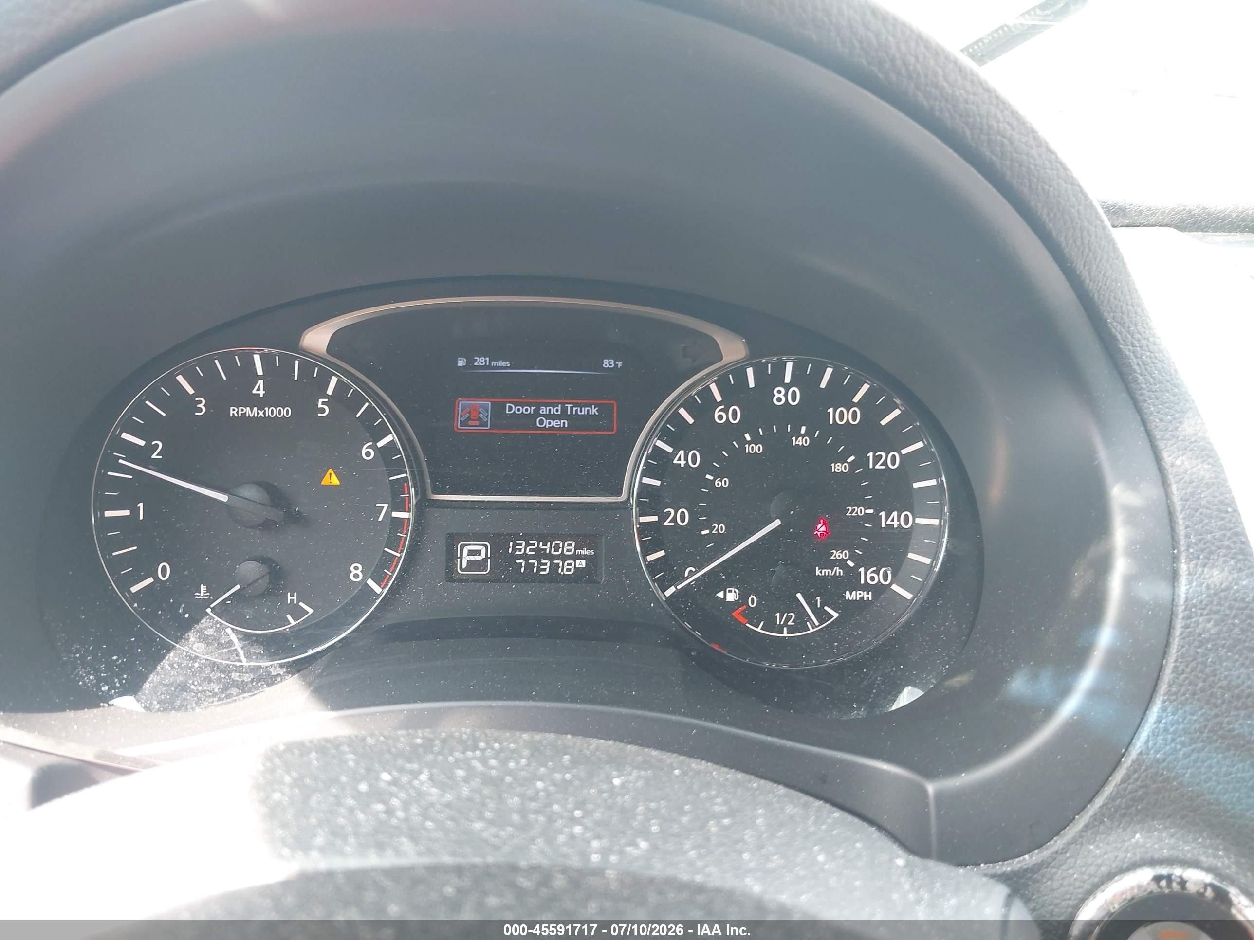 2014 Nissan Altima 2.5 S Серый vin: 1N4AL3AP5EN390442