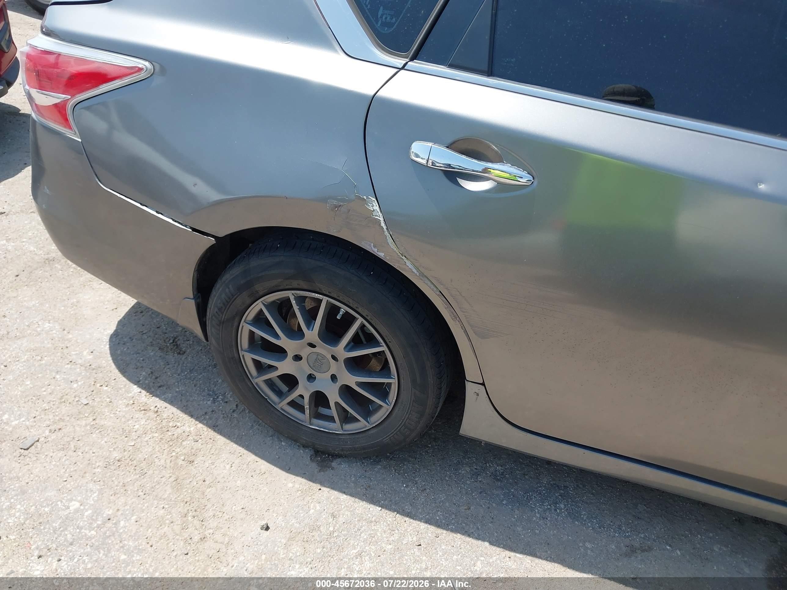 2014 Nissan Altima 2.5 S Gray vin: 1N4AL3AP5EN390490