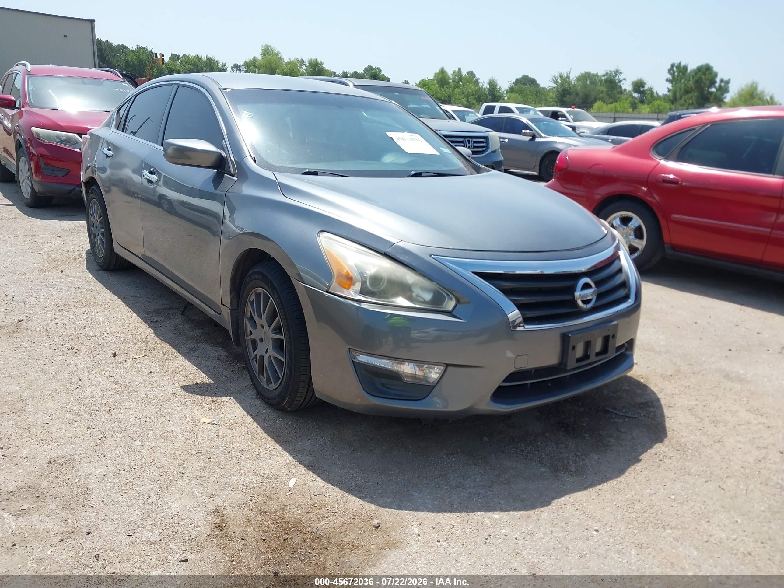 2014 Nissan Altima 2.5 S Gray vin: 1N4AL3AP5EN390490