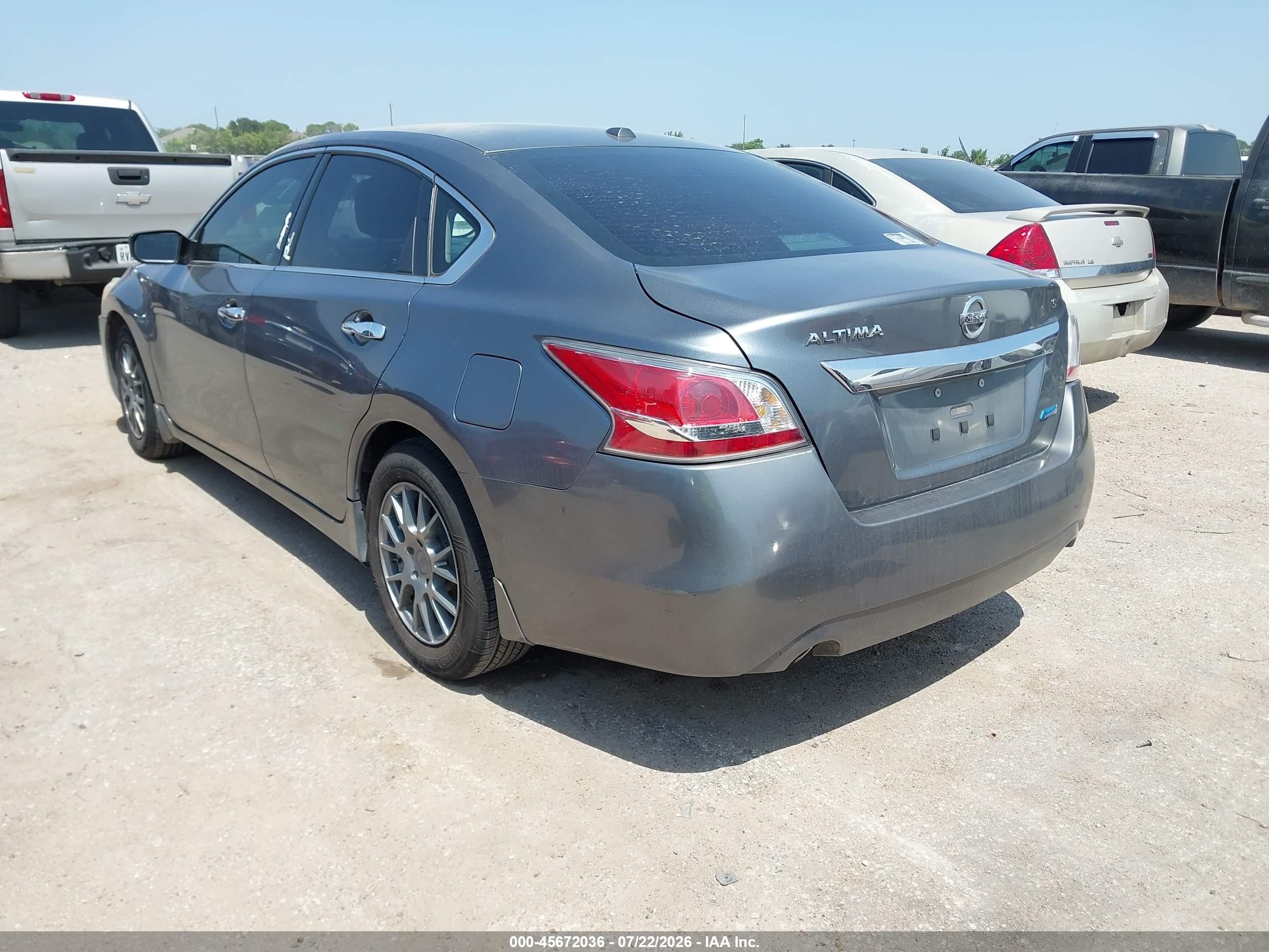 2014 Nissan Altima 2.5 S Gray vin: 1N4AL3AP5EN390490