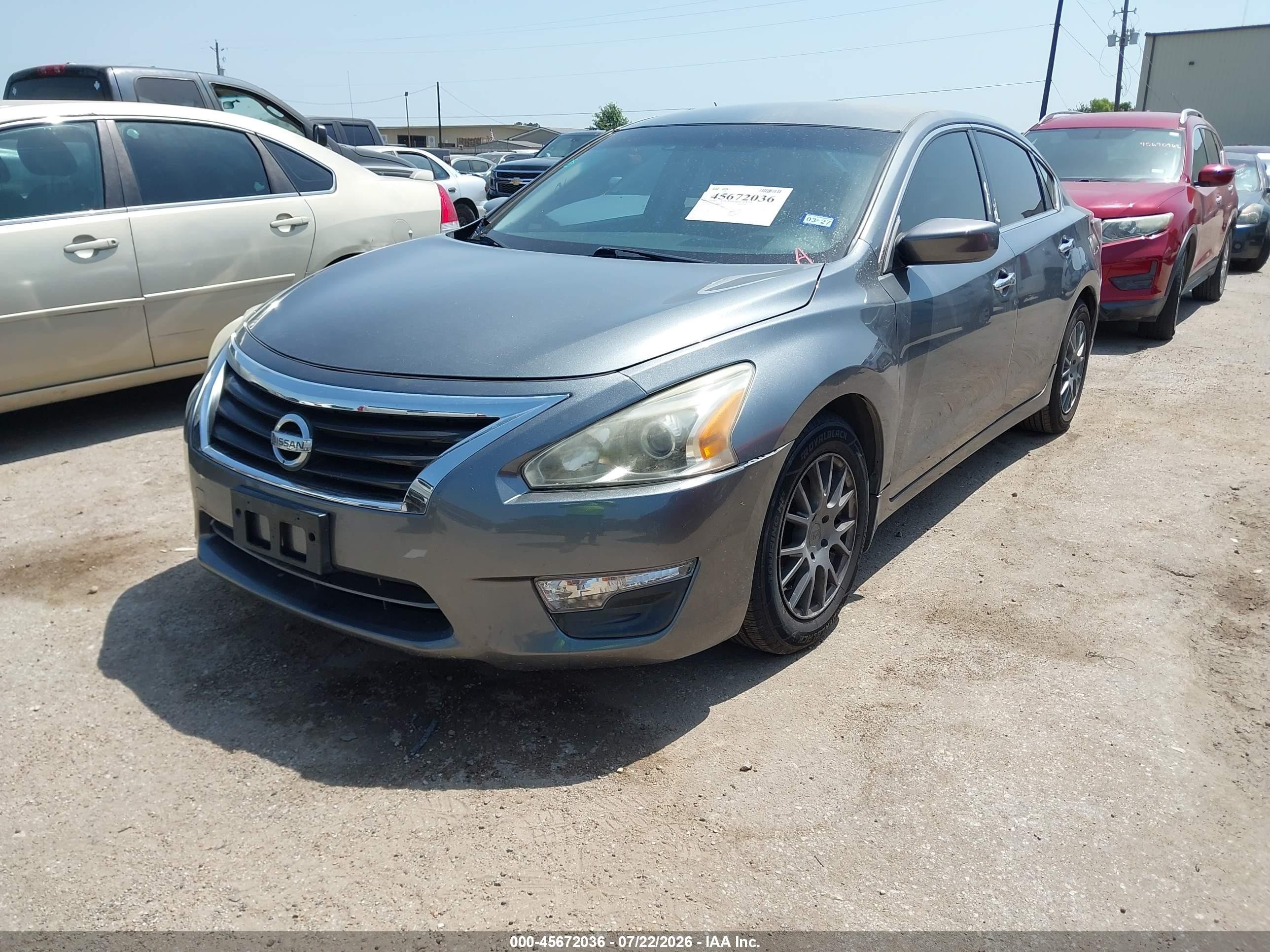 2014 Nissan Altima 2.5 S Gray vin: 1N4AL3AP5EN390490