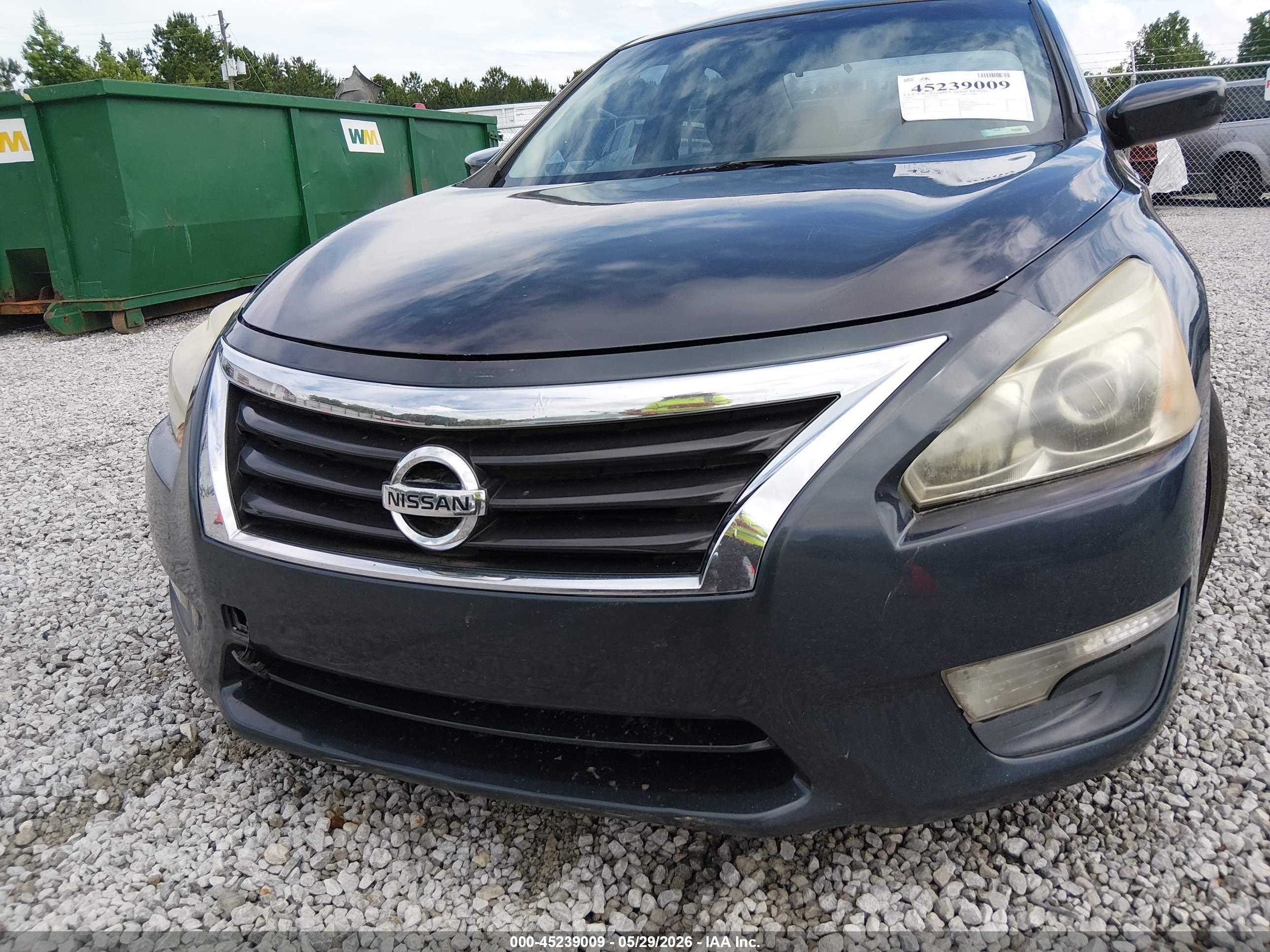 2015 Nissan Altima 2.5 S Dark Blue vin: 1N4AL3AP5FC101301