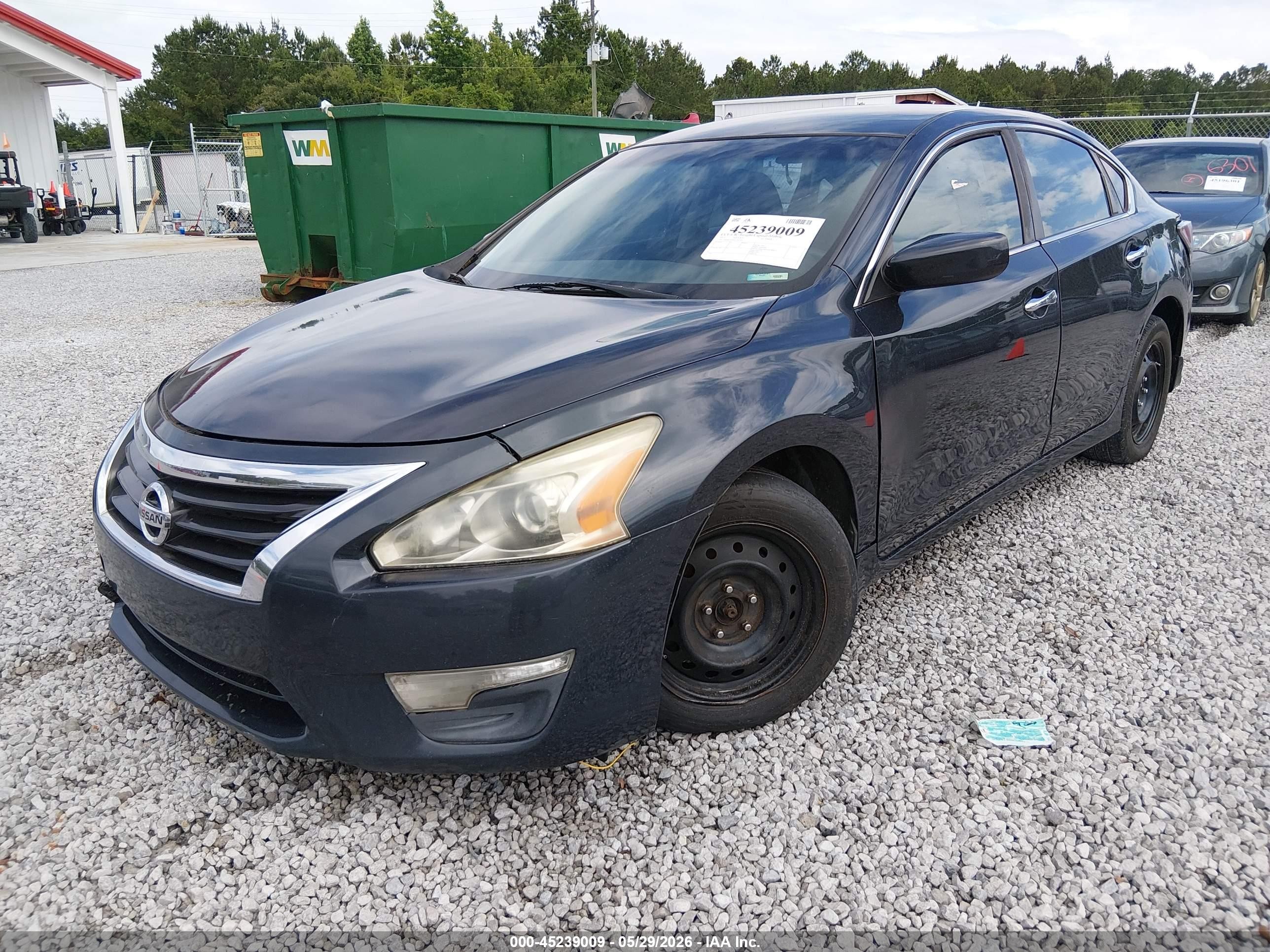 2015 Nissan Altima 2.5 S Dark Blue vin: 1N4AL3AP5FC101301