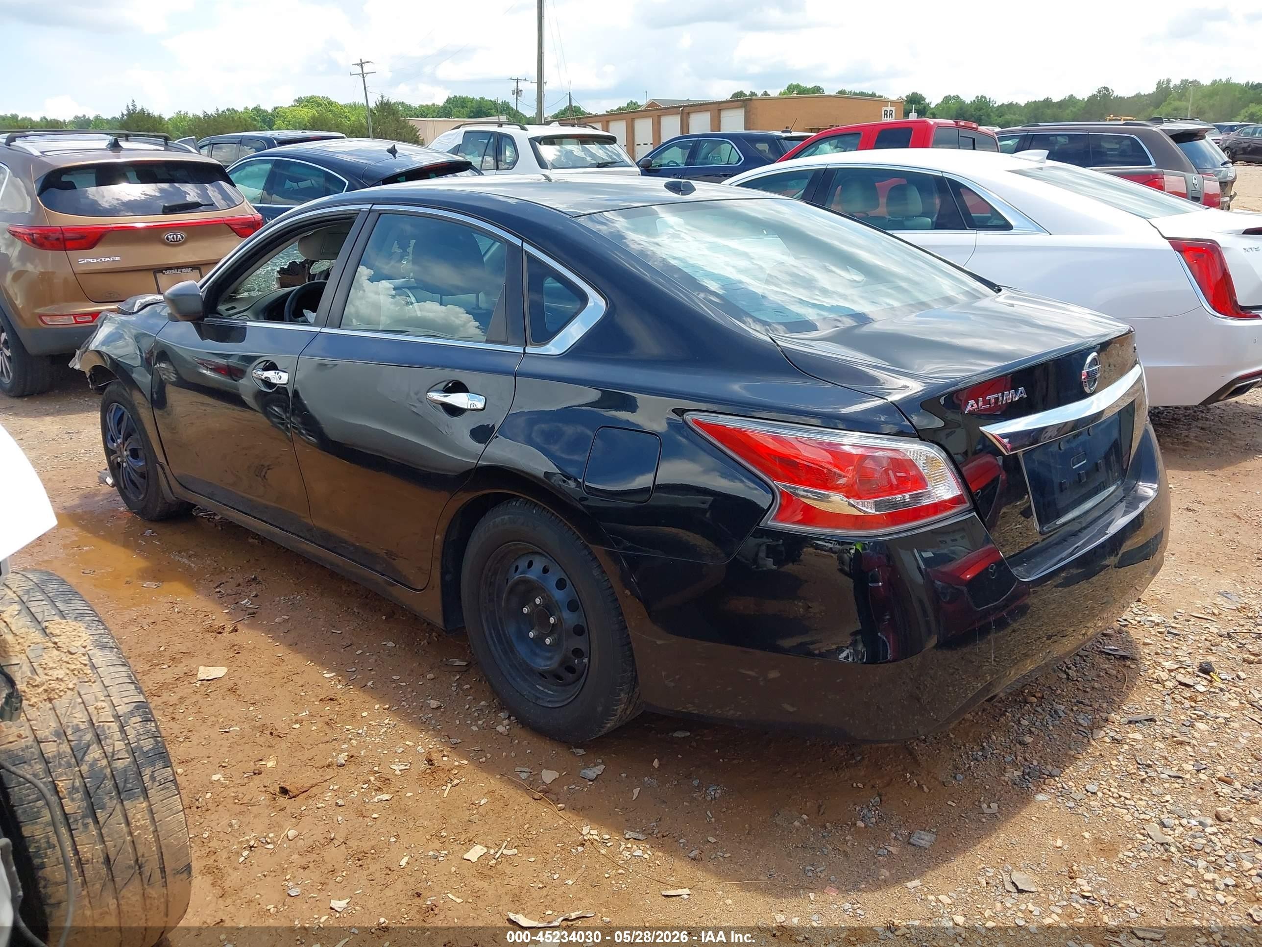 2015 Nissan Altima 2.5 S Black vin: 1N4AL3AP5FC107972