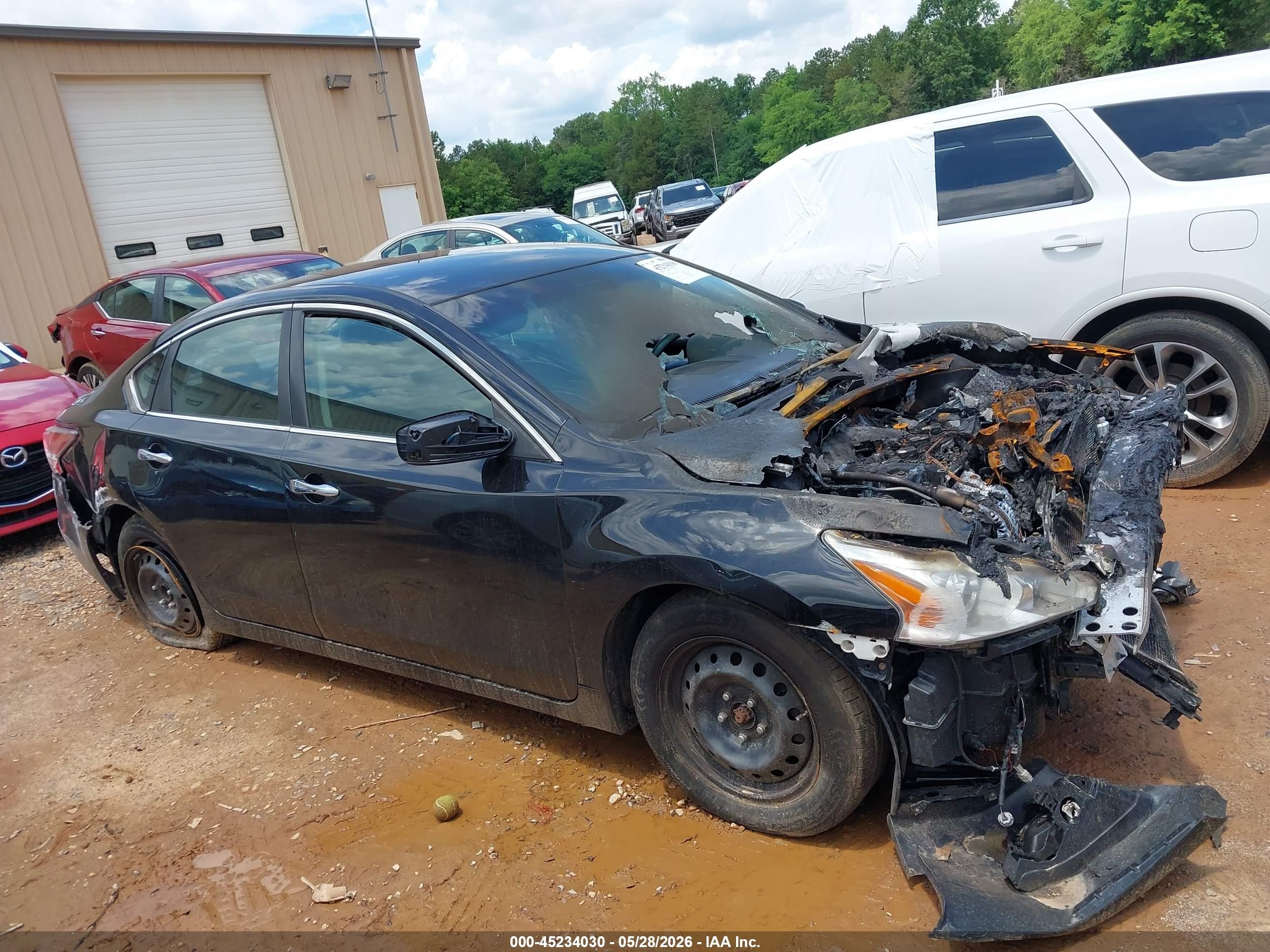 2015 Nissan Altima 2.5 S Black vin: 1N4AL3AP5FC107972