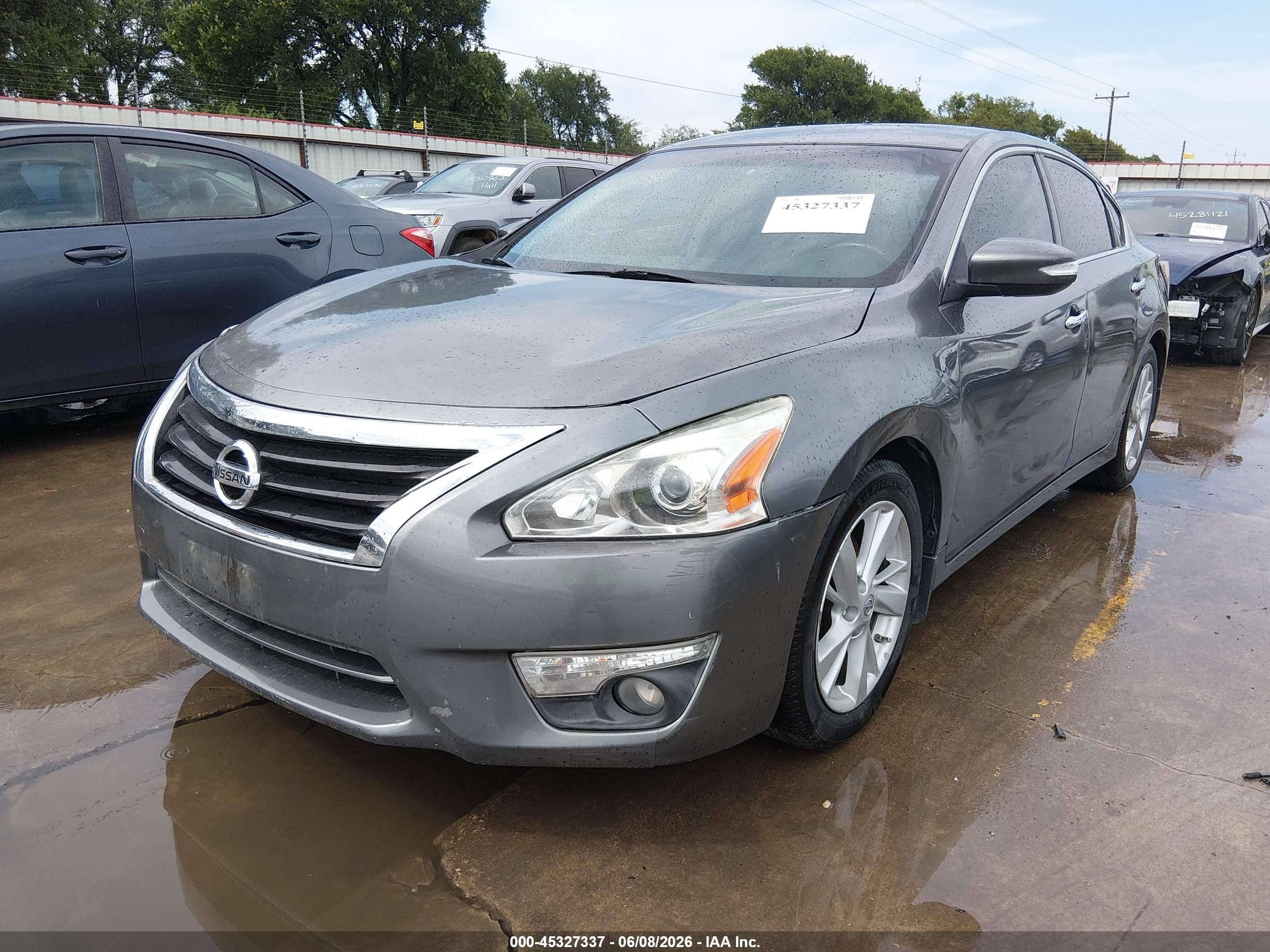 2015 Nissan Altima 2.5 Sl Gray vin: 1N4AL3AP5FC112766