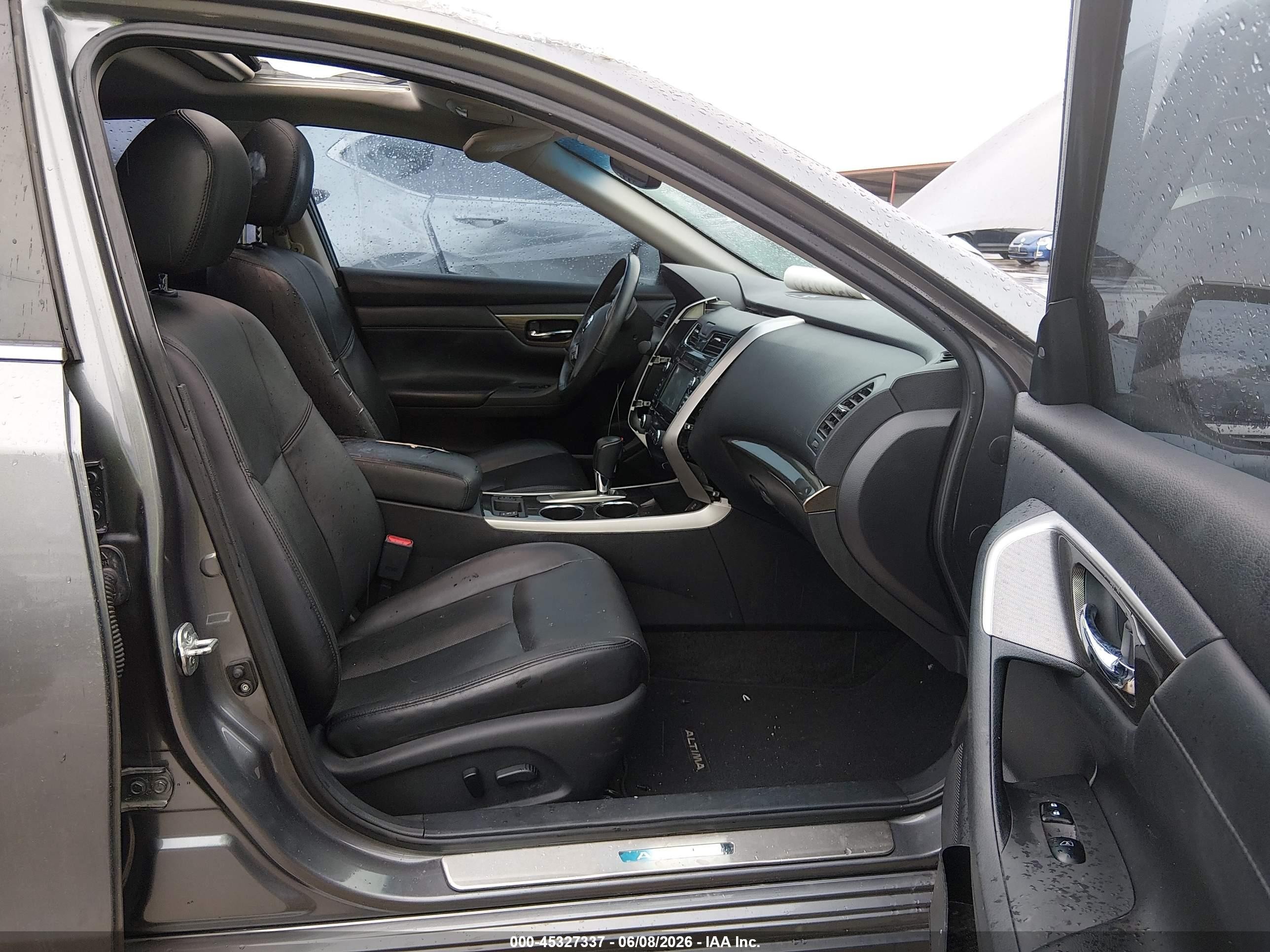 2015 Nissan Altima 2.5 Sl Gray vin: 1N4AL3AP5FC112766