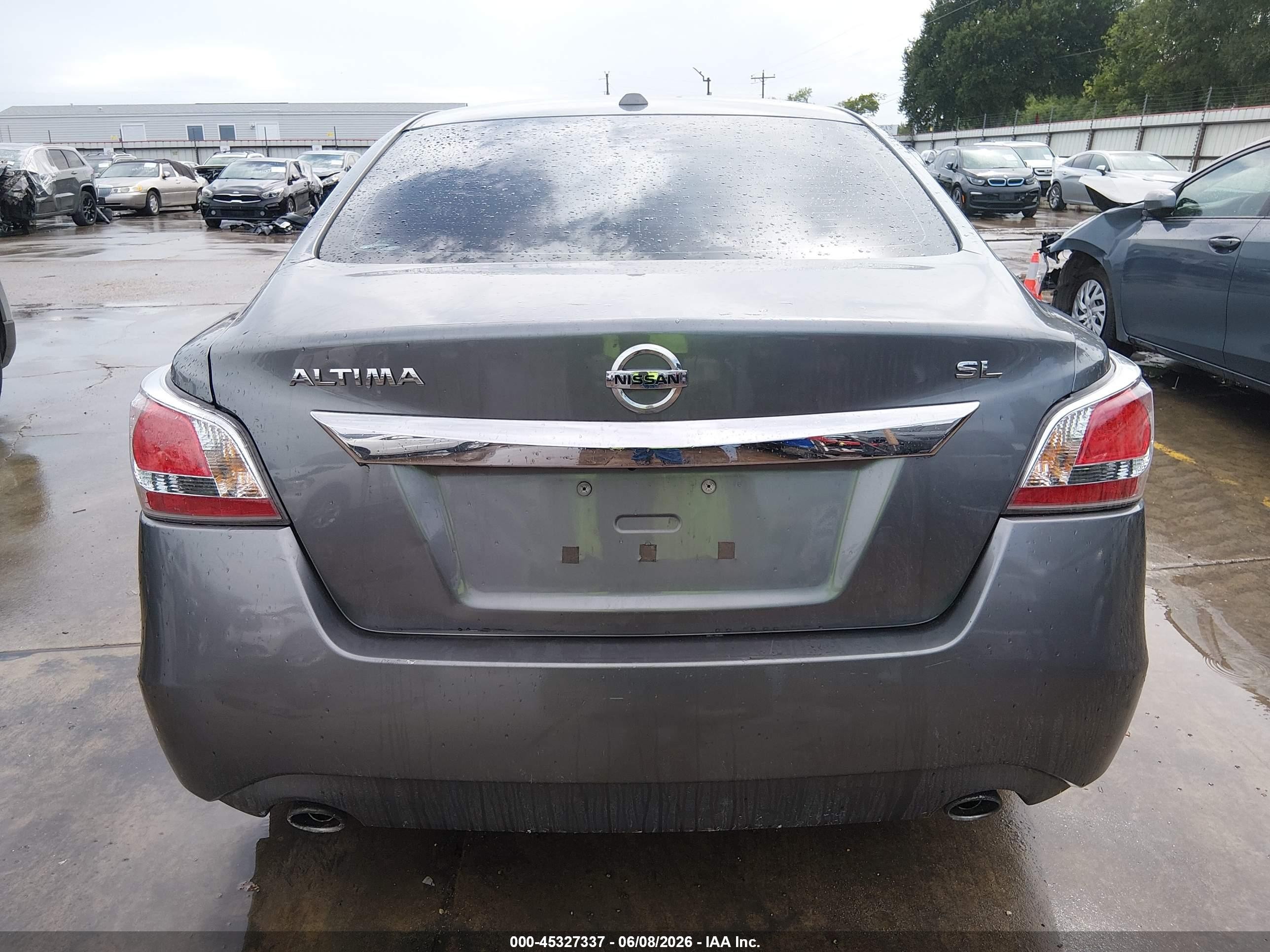 2015 Nissan Altima 2.5 Sl Gray vin: 1N4AL3AP5FC112766