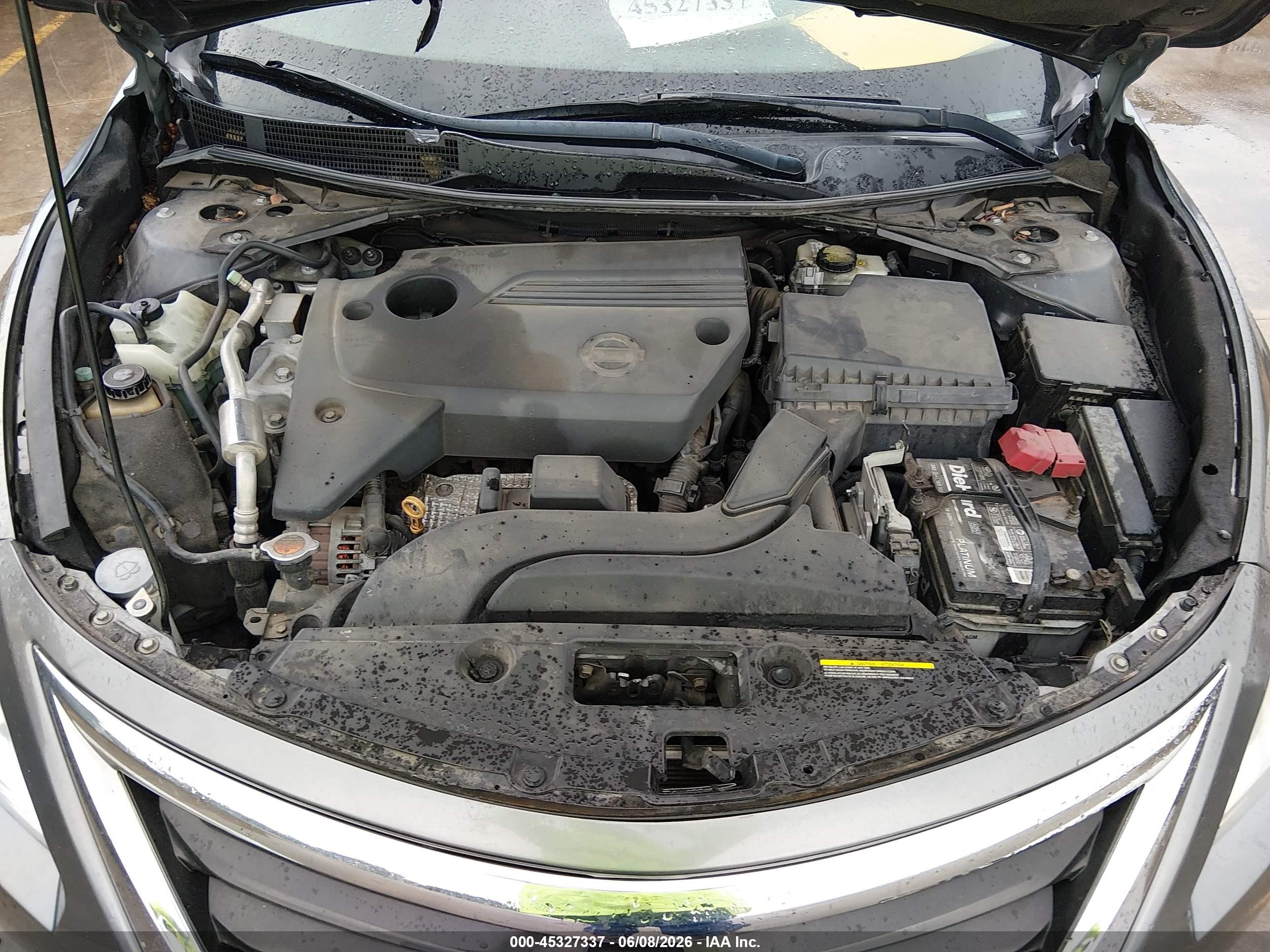 2015 Nissan Altima 2.5 Sl Gray vin: 1N4AL3AP5FC112766