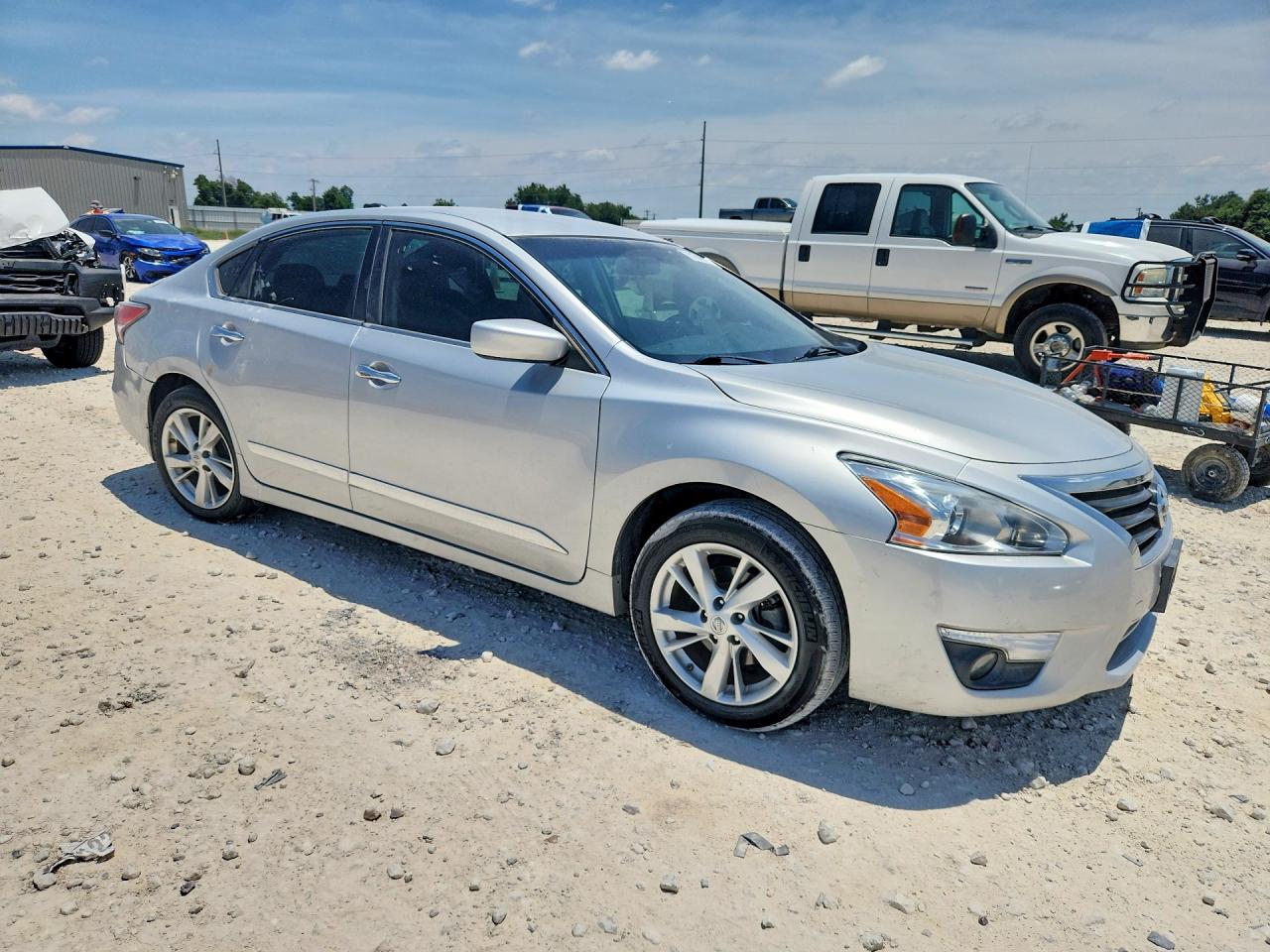 2015 Nissan Altima 2.5 Sv Silver vin: 1N4AL3AP5FC116560