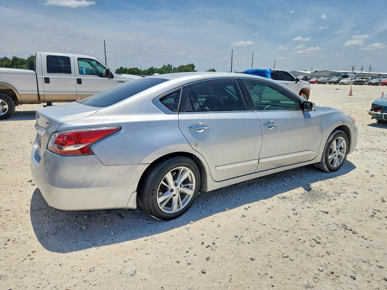 2015 Nissan Altima 2.5 Sv Silver vin: 1N4AL3AP5FC116560