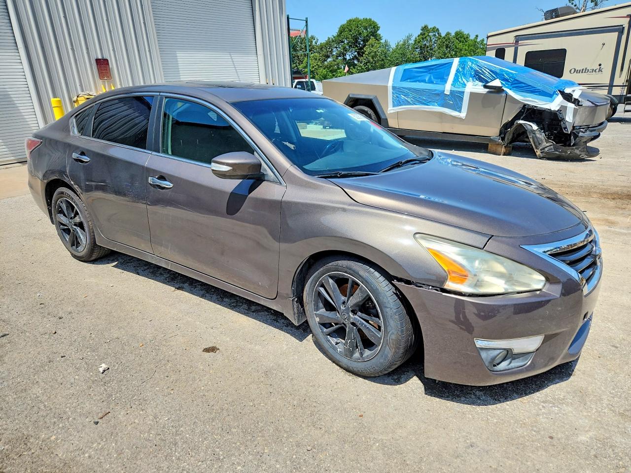 2015 Nissan Altima 2.5 Sv Brown vin: 1N4AL3AP5FC116753