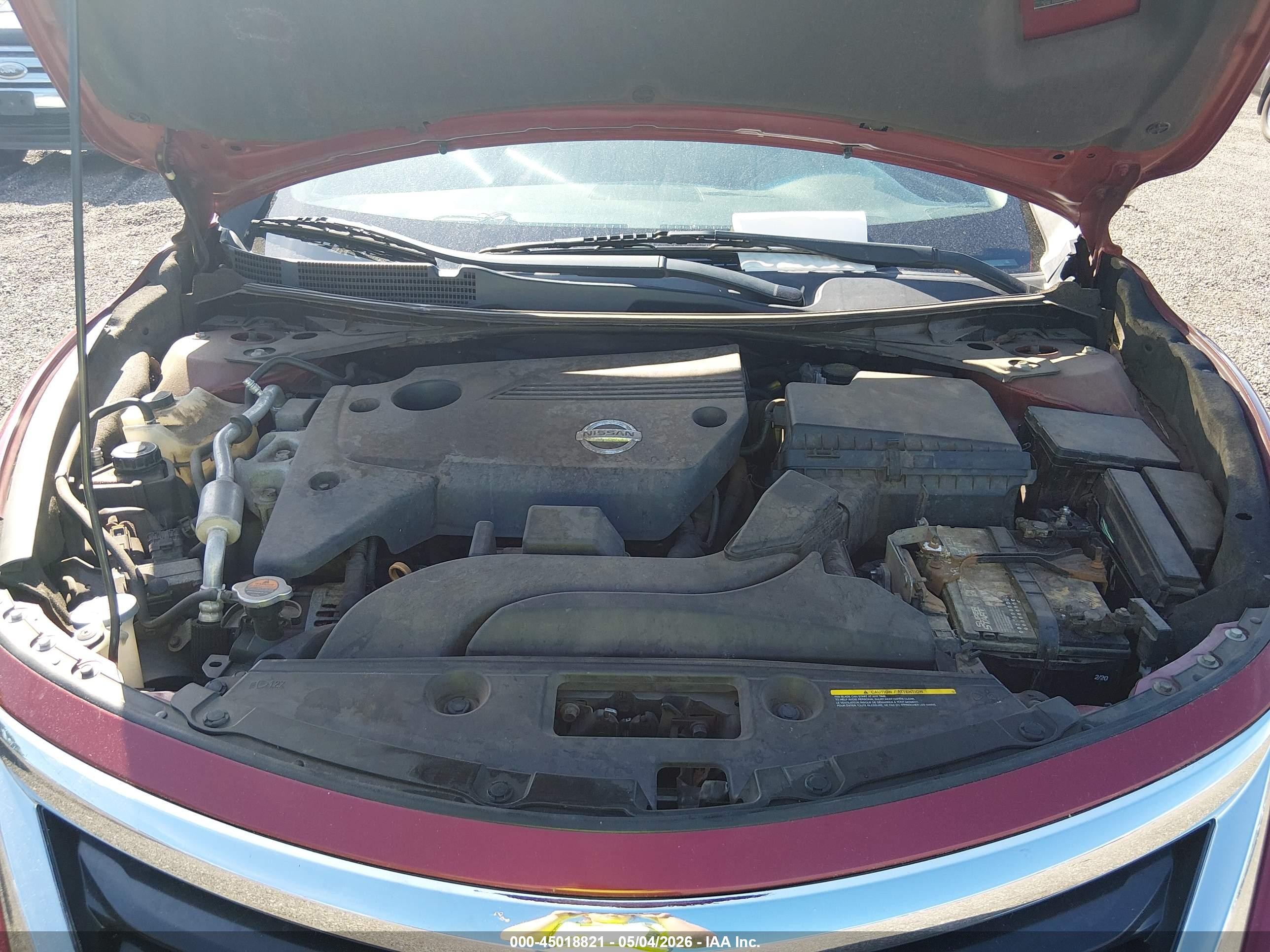 2015 Nissan Altima 2.5 Sl Red vin: 1N4AL3AP5FC121676