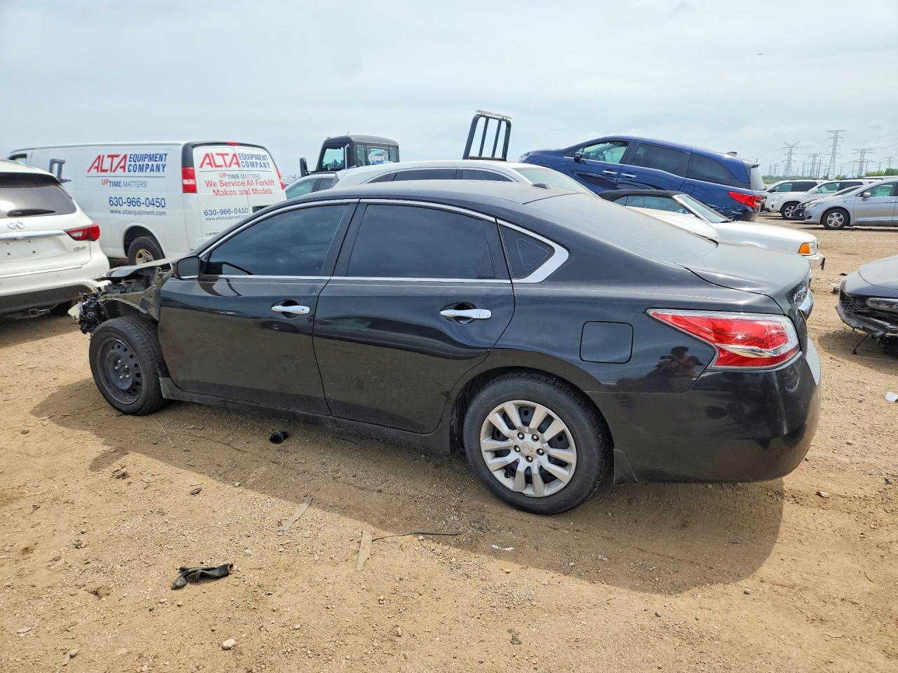 2015 Nissan Altima 2.5 S Black vin: 1N4AL3AP5FC123380