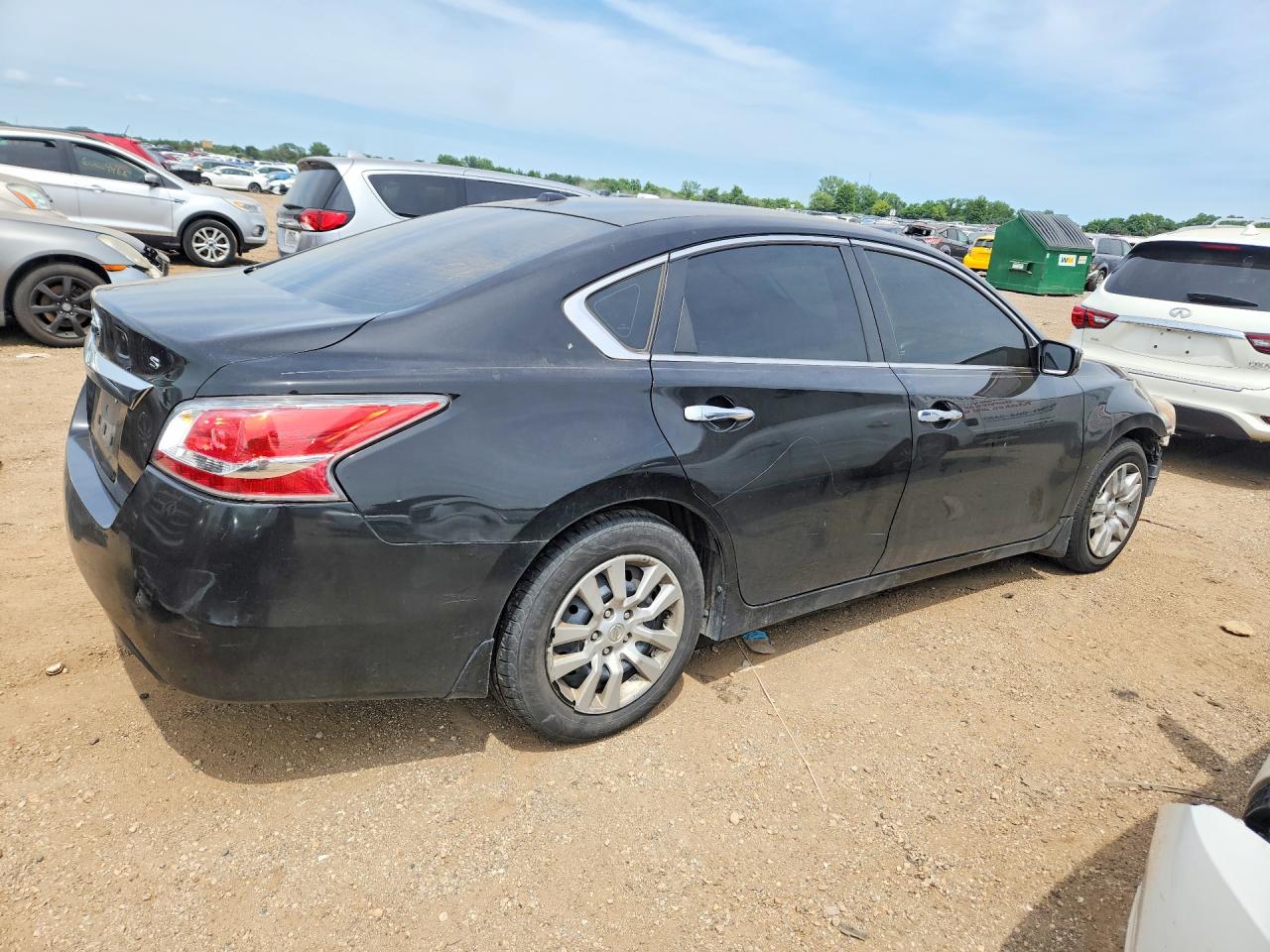 2015 Nissan Altima 2.5 S Black vin: 1N4AL3AP5FC123380