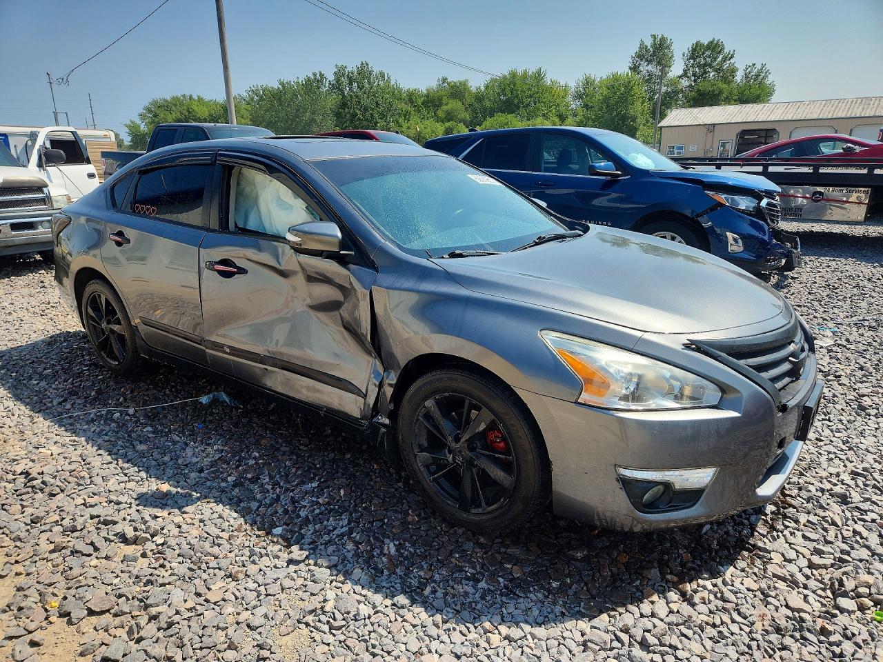 2015 Nissan Altima 2.5 Sl Серебряный vin: 1N4AL3AP5FC132399