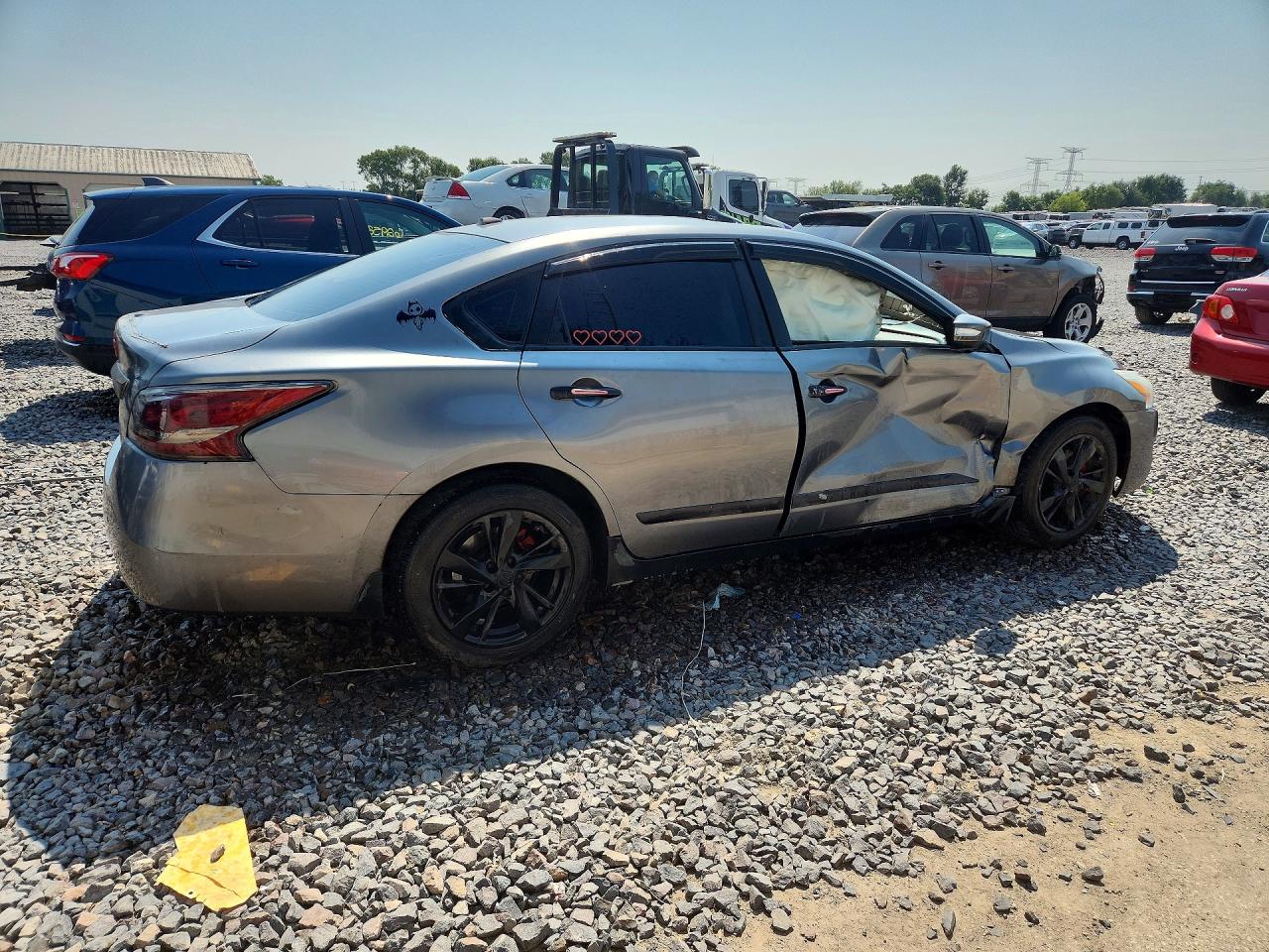 2015 Nissan Altima 2.5 Sl Серебряный vin: 1N4AL3AP5FC132399