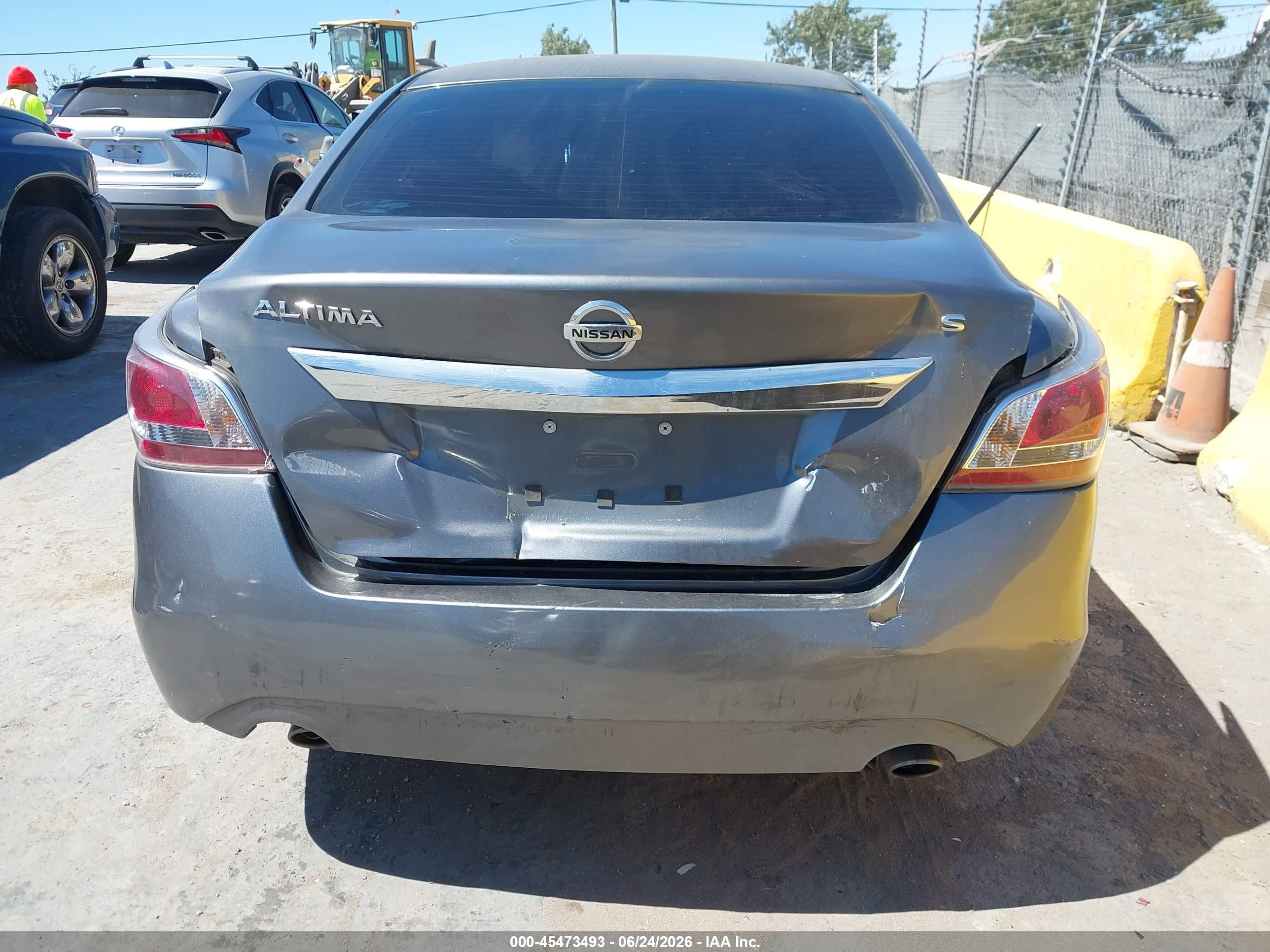 2015 Nissan Altima 2.5 S Gray vin: 1N4AL3AP5FC132466