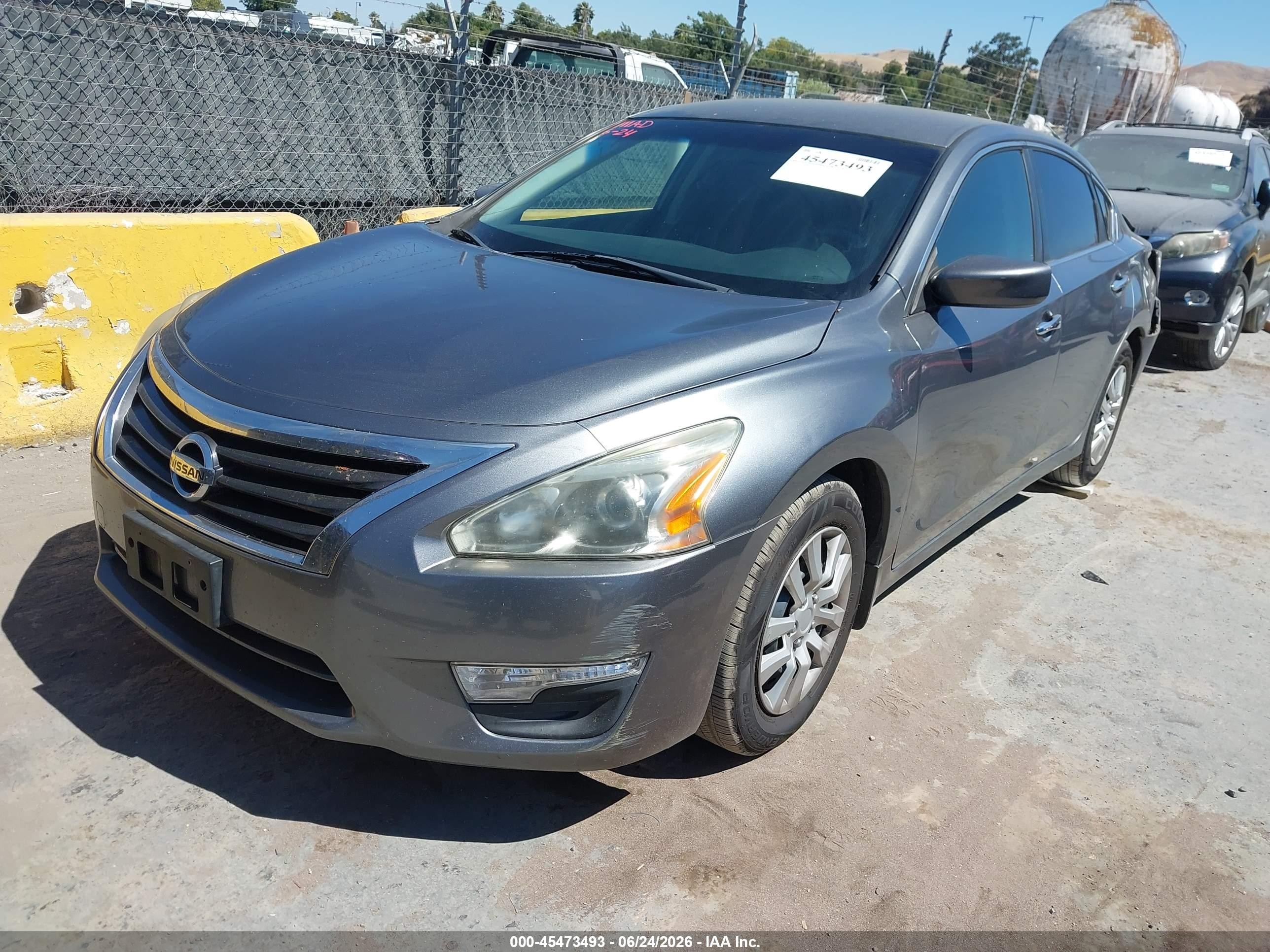 2015 Nissan Altima 2.5 S Gray vin: 1N4AL3AP5FC132466