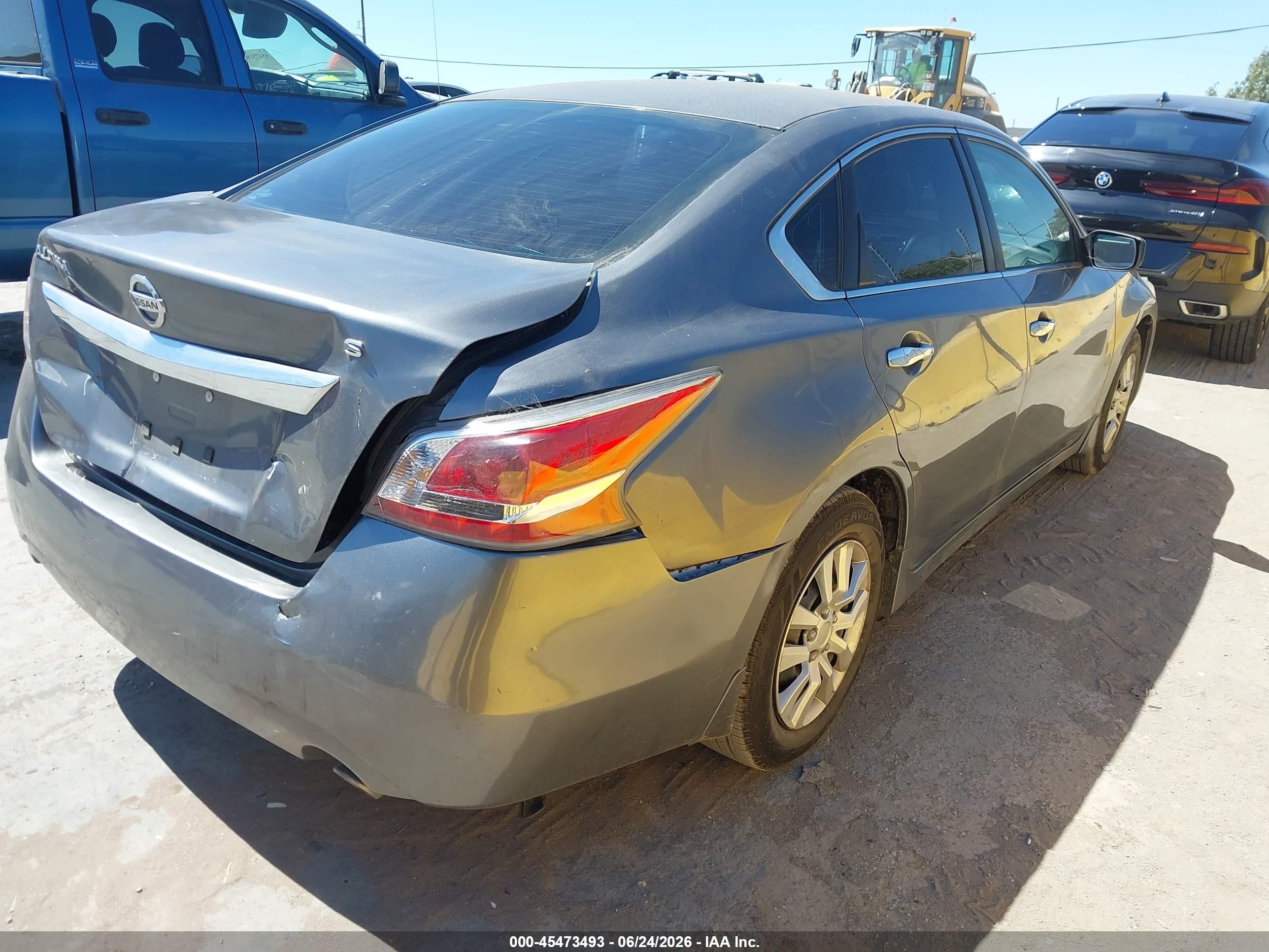 2015 Nissan Altima 2.5 S Gray vin: 1N4AL3AP5FC132466