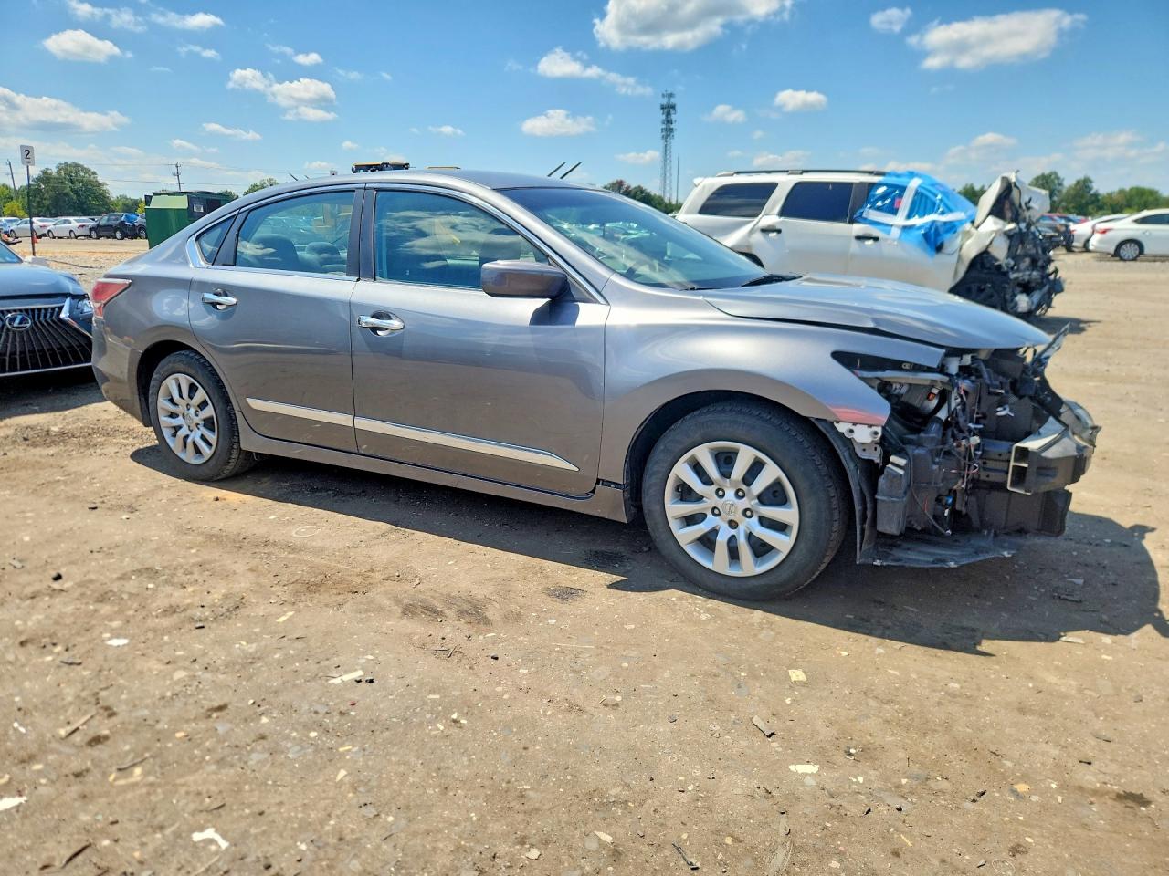 2015 Nissan Altima 2.5 S Gray vin: 1N4AL3AP5FC134573