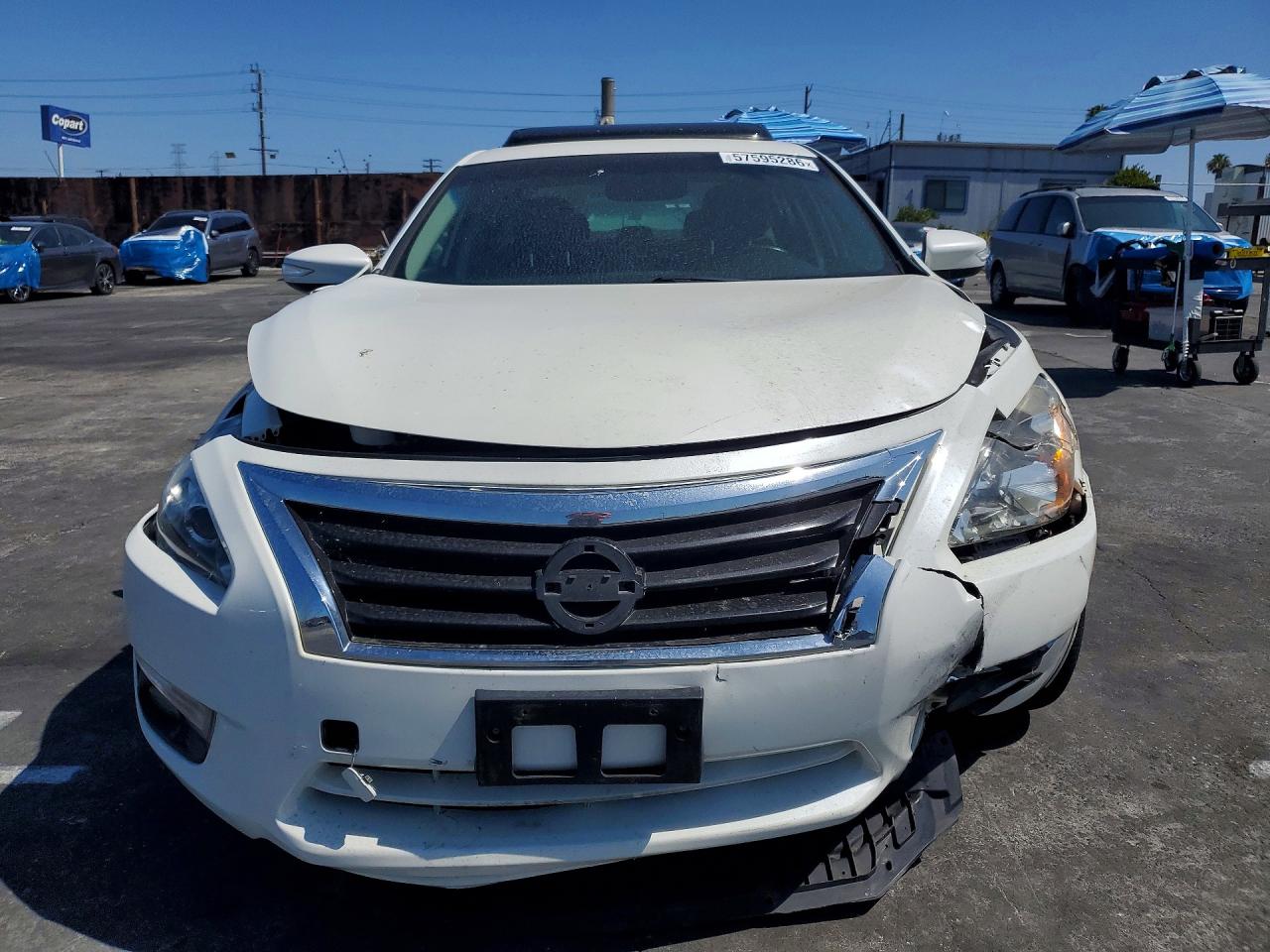 2015 Nissan Altima 2.5 Sl White vin: 1N4AL3AP5FC140096