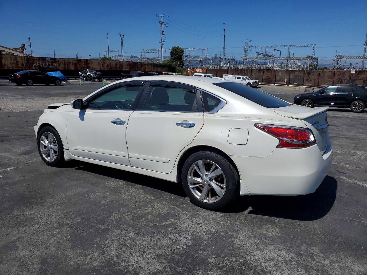 2015 Nissan Altima 2.5 Sl White vin: 1N4AL3AP5FC140096
