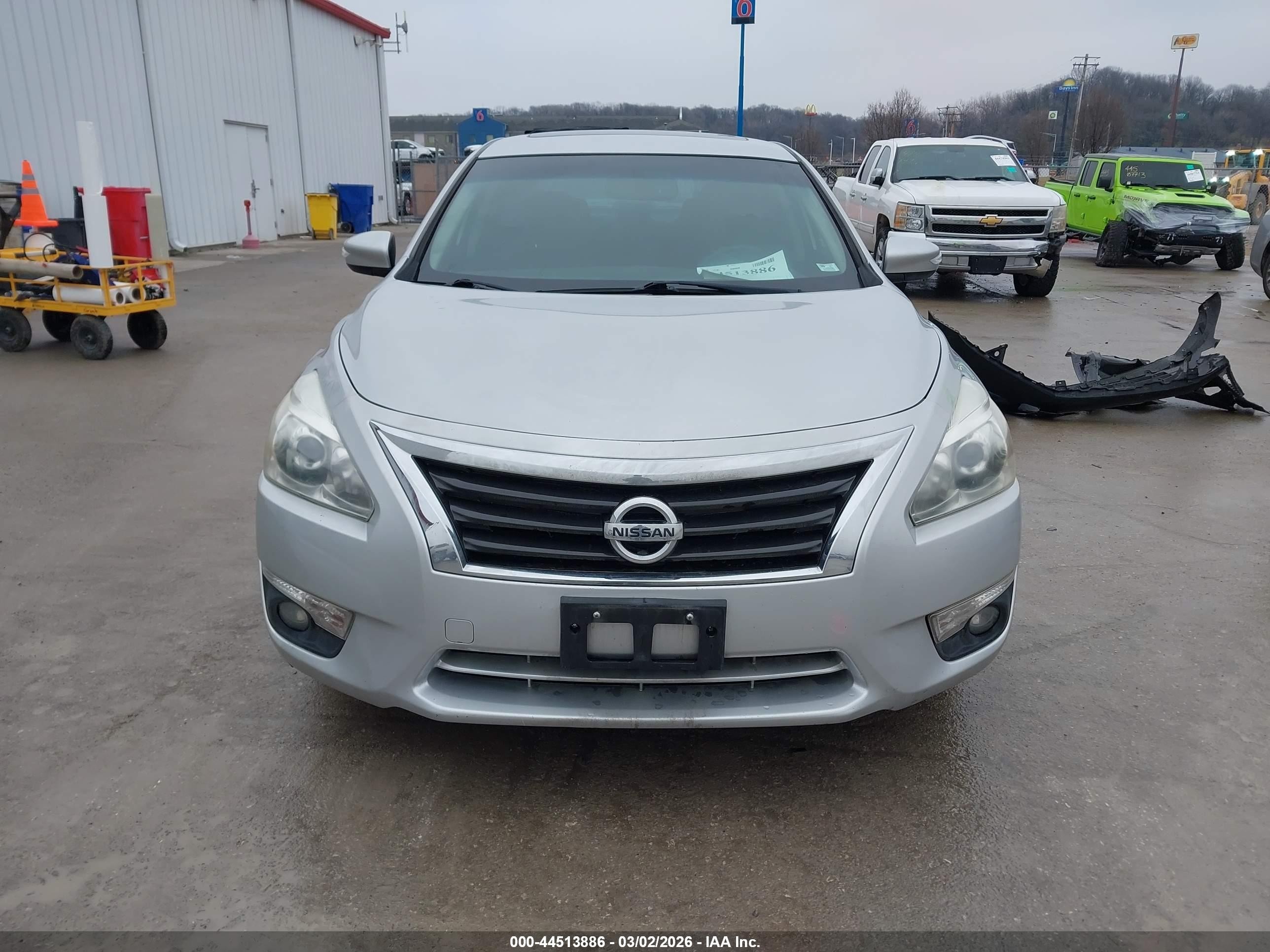 2015 Nissan Altima 2.5 Sv Silver vin: 1N4AL3AP5FC142365