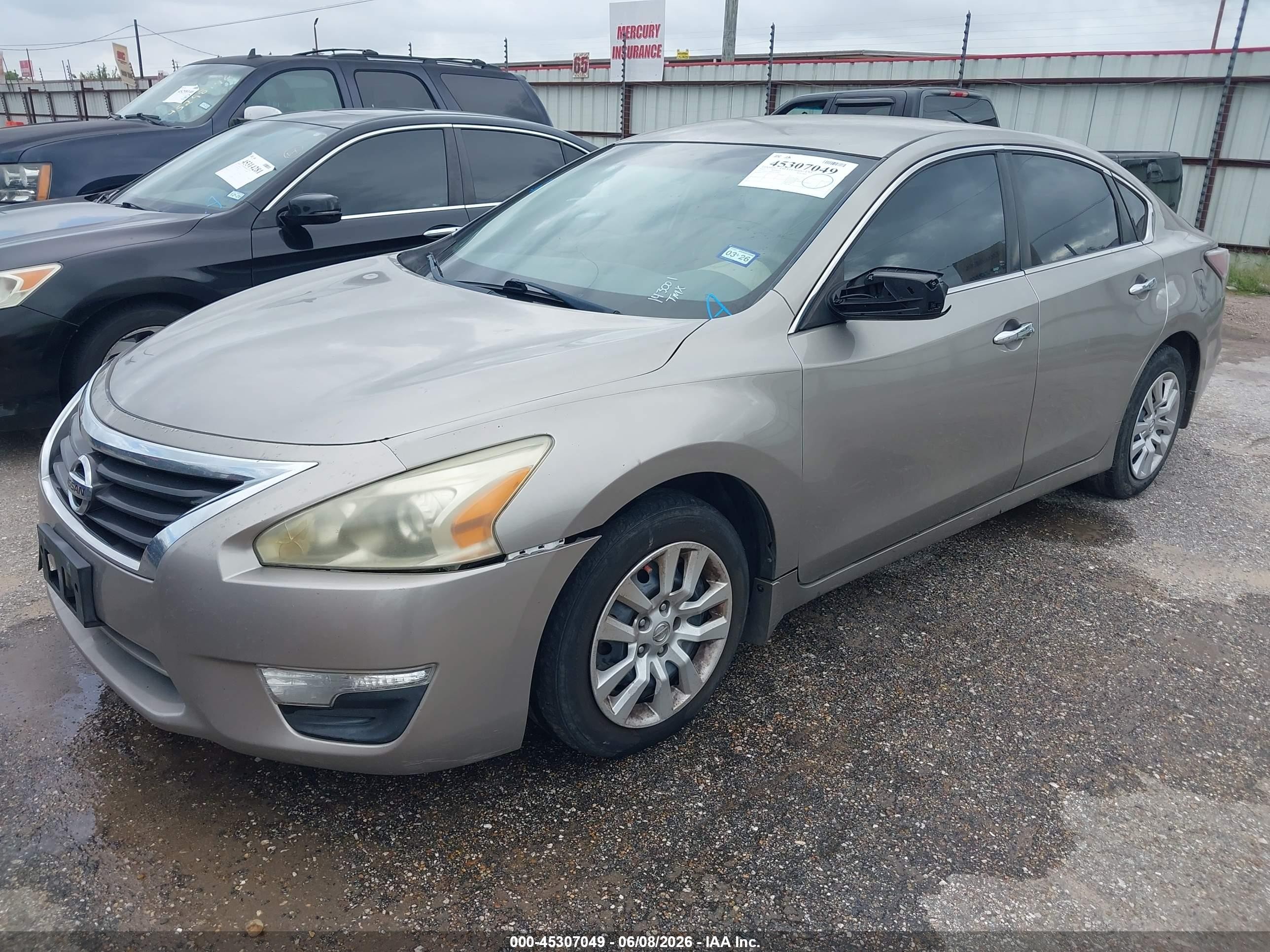 2015 Nissan Altima 2.5 S Tan vin: 1N4AL3AP5FC143001