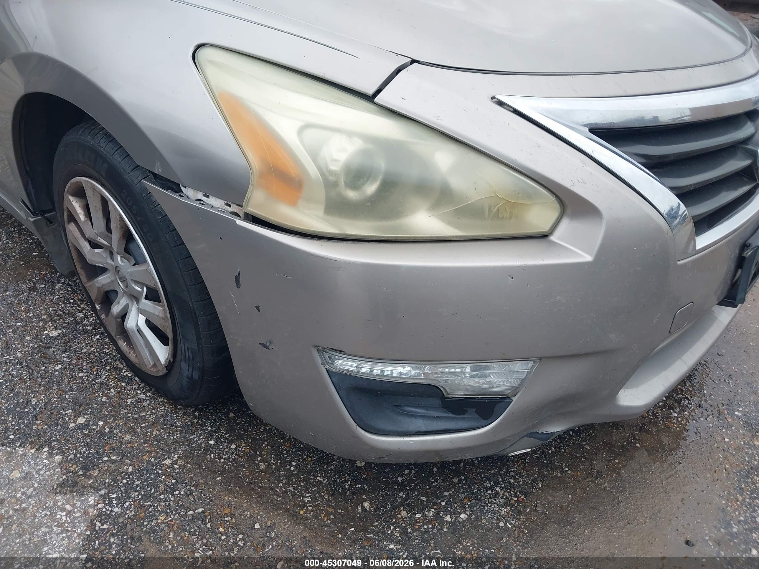 2015 Nissan Altima 2.5 S Tan vin: 1N4AL3AP5FC143001