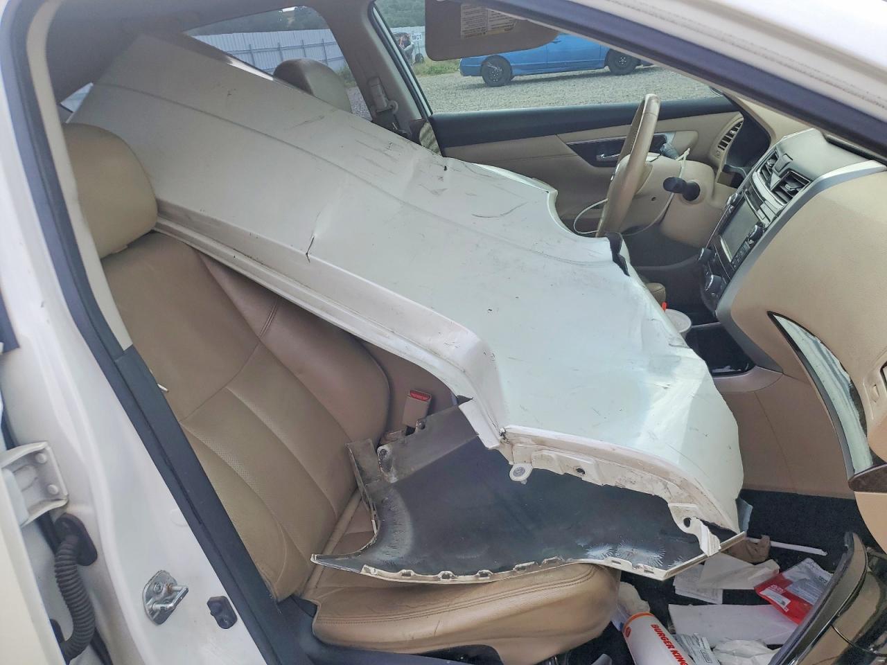 2015 Nissan Altima 2.5 Sl White vin: 1N4AL3AP5FC151602