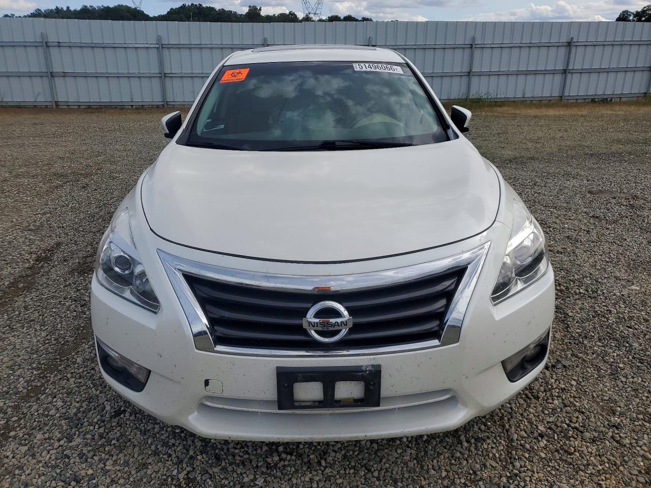 2015 Nissan Altima 2.5 Sl White vin: 1N4AL3AP5FC151602